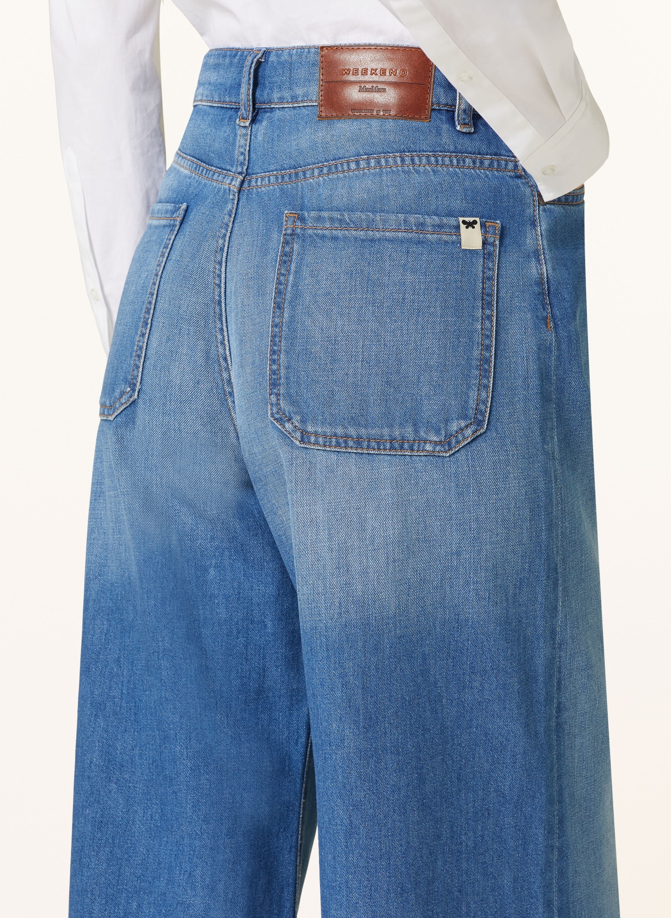 WEEKEND MaxMara Straight Jeans VEGA, Farbe: 002 NAVY (Bild 5)