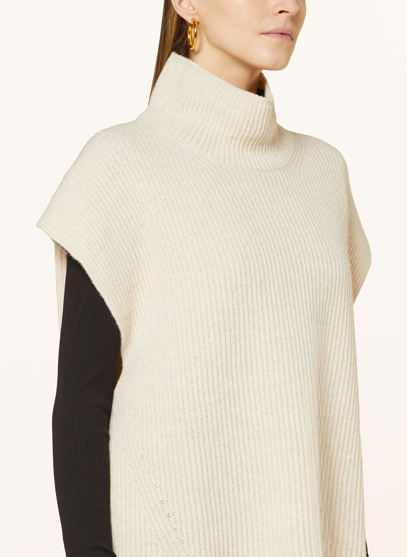 WEEKEND MaxMara Sweater vest POLO, Color: CREAM (Image 4)
