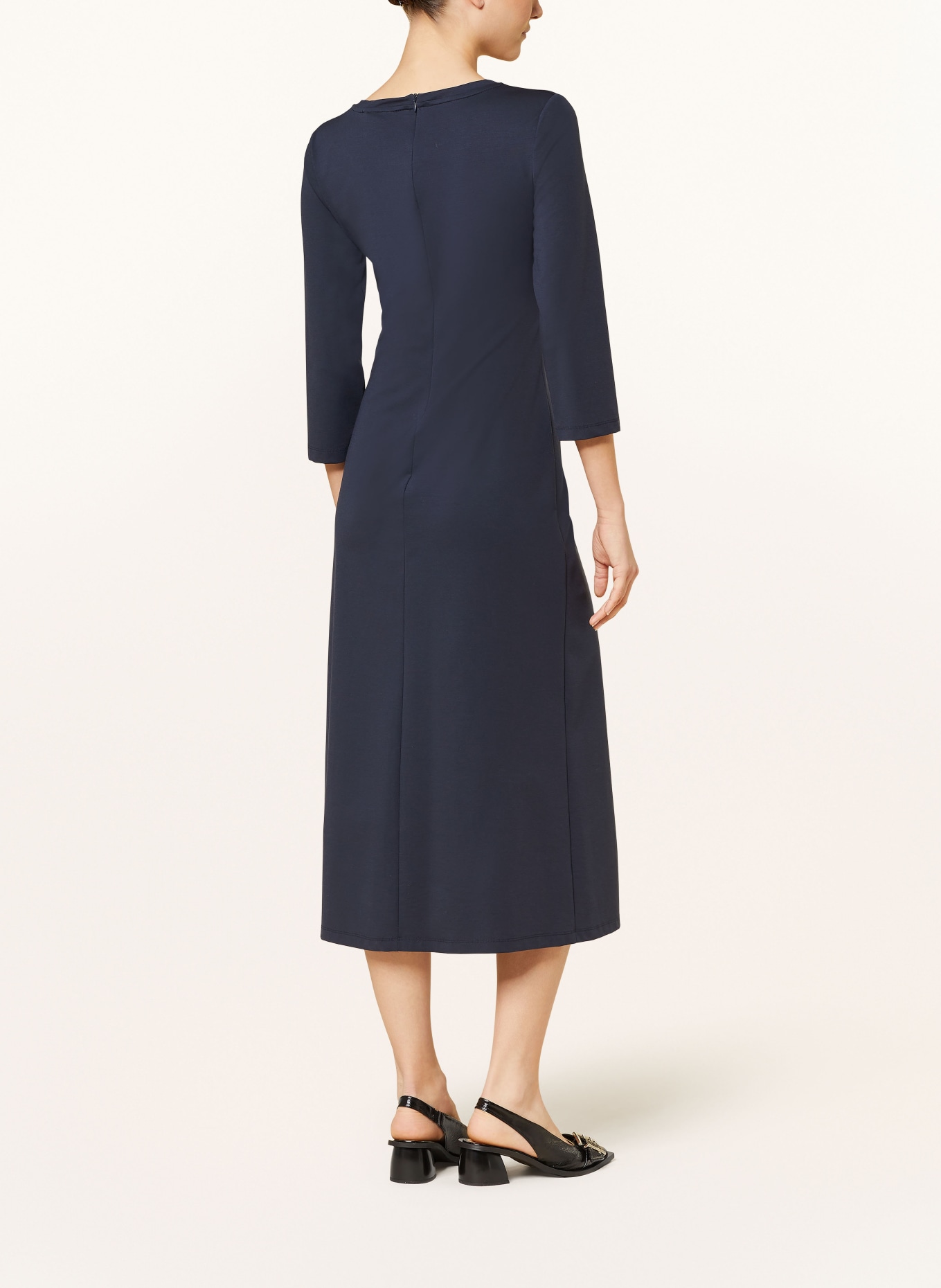 WEEKEND MaxMara Jersey dress GESSY with 3/4 sleeves, Color: 004 NAVY (Image 3)