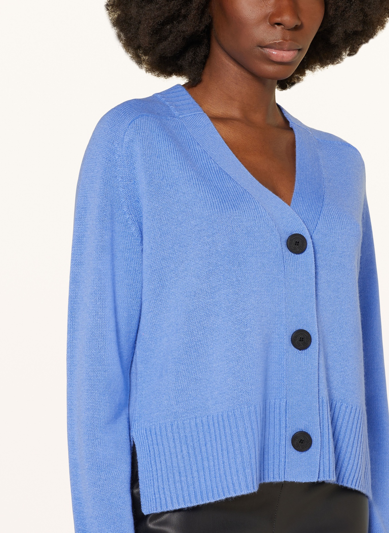 SPORTALM Cashmere cardigan, Color: BLUE (Image 4)