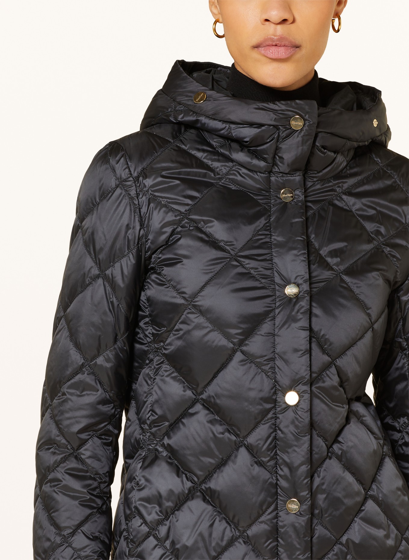 Max Mara Quilted jacket RISOFT, Color: BLACK (Image 5)