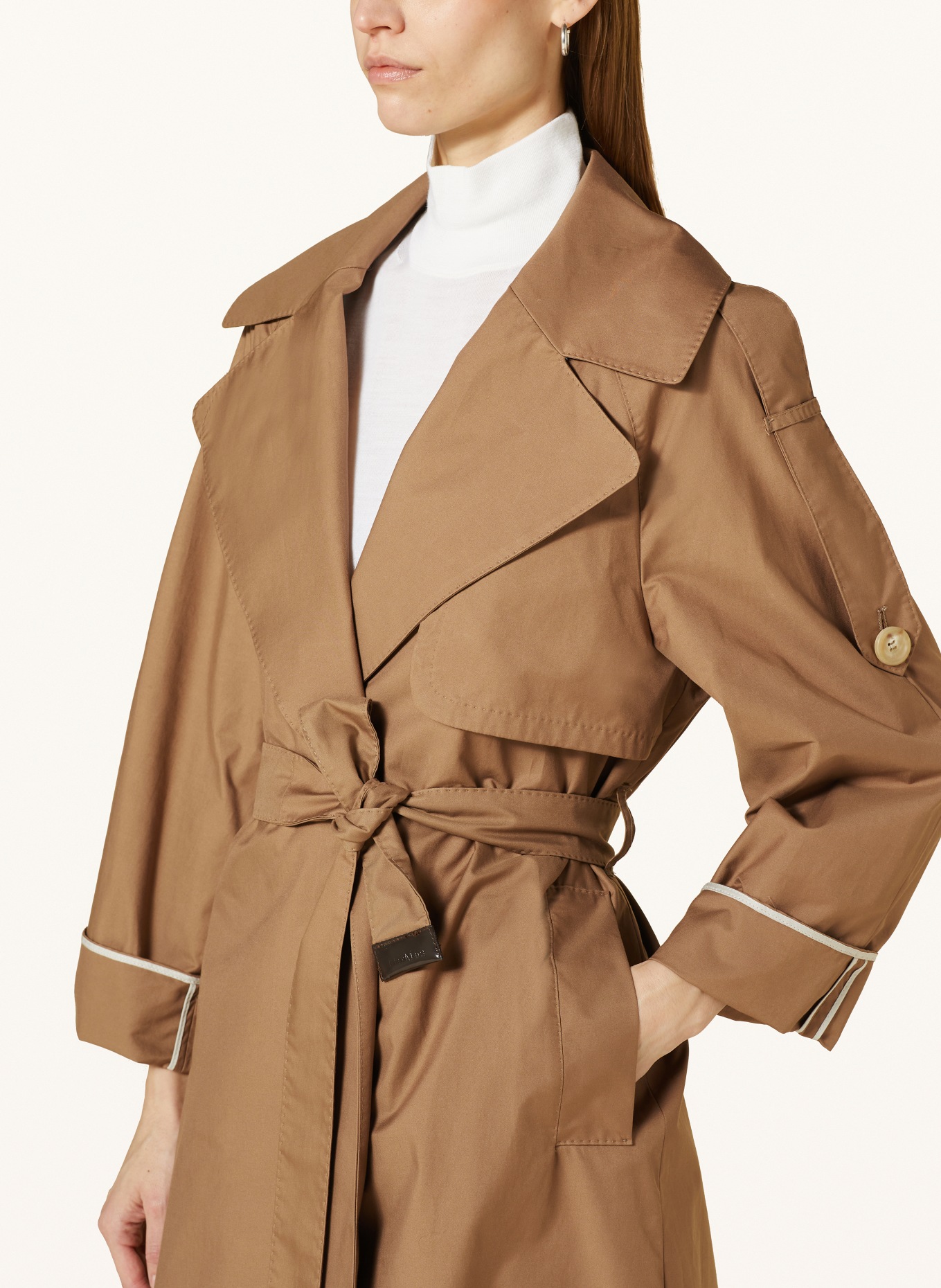 Max Mara Trench coat UTRENCH, Color: BROWN (Image 4)