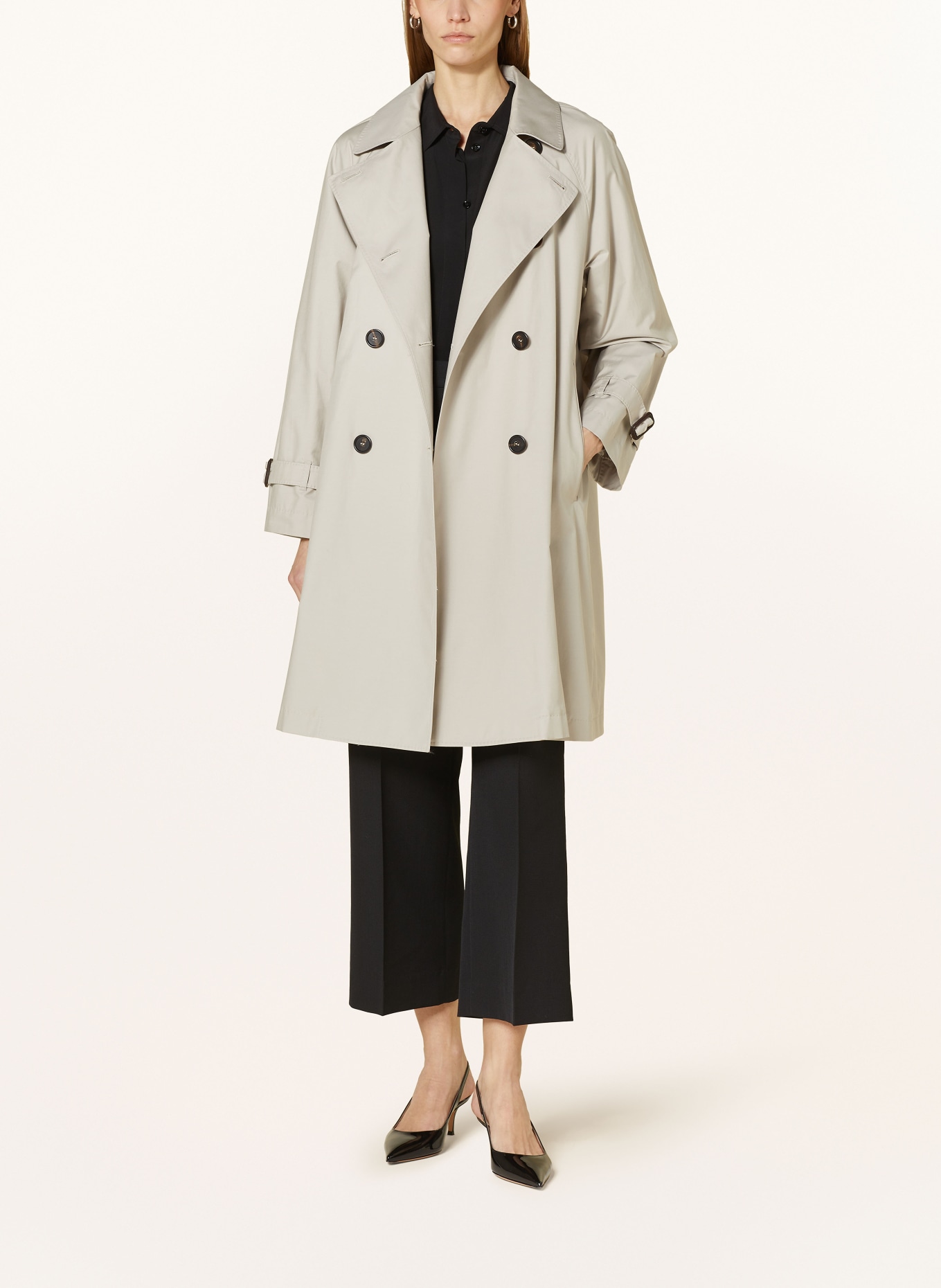 Max Mara Trench coat TITRENCH, Color: ECRU (Image 2)