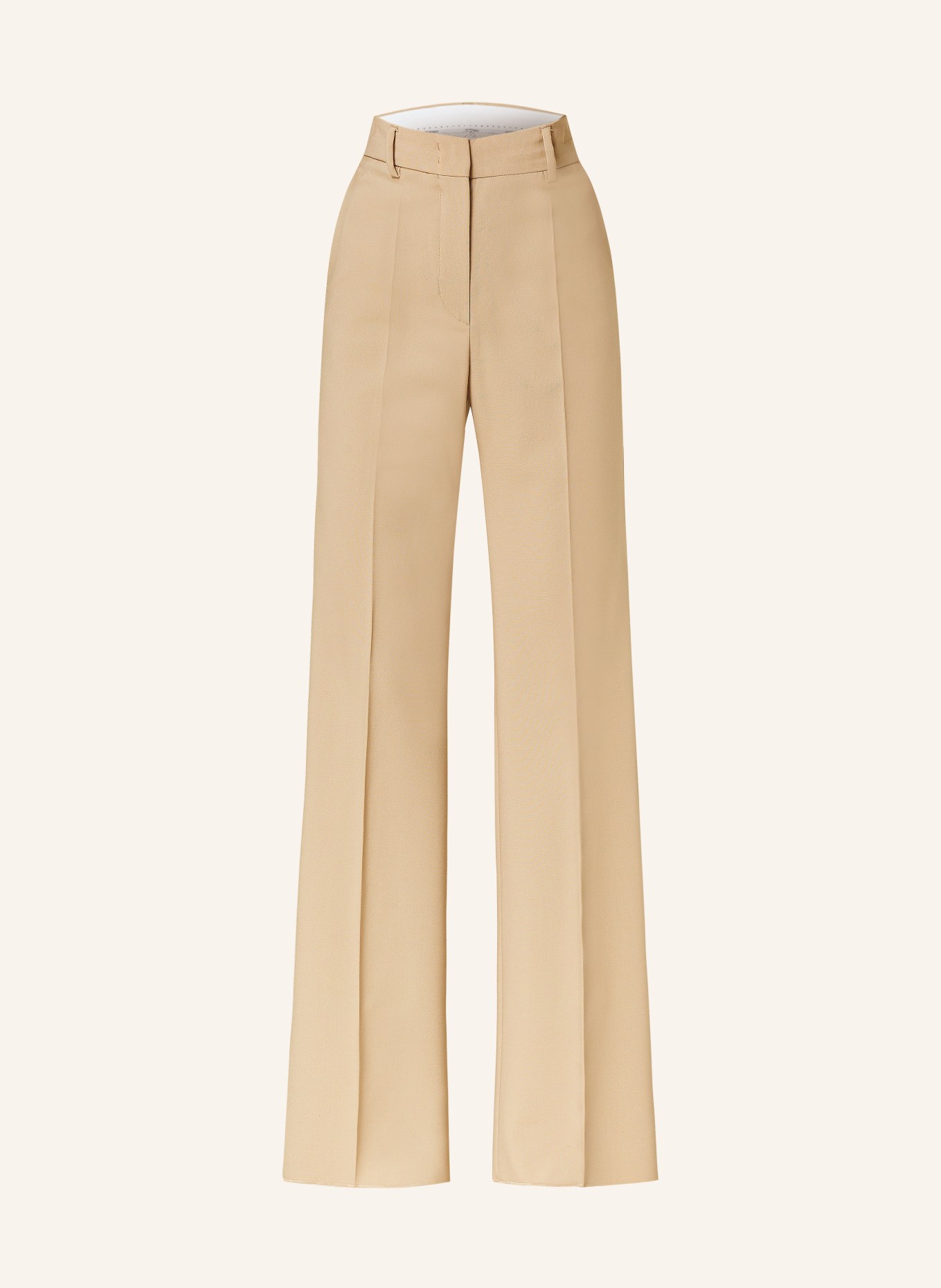 SPORTMAX Wide leg trousers OXALIS, Color: BEIGE (Image 1)