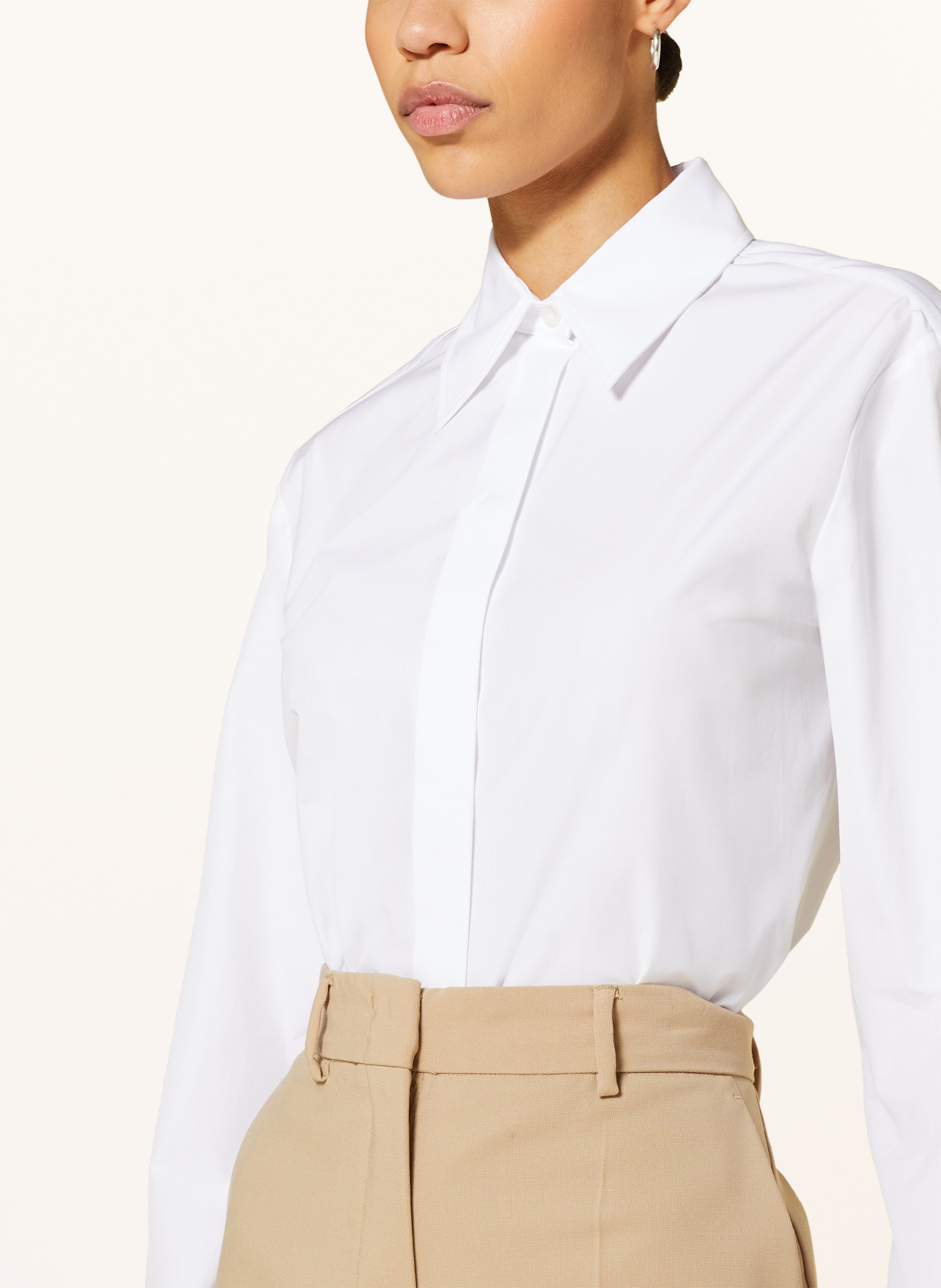 SPORTMAX Shirt blouse COBEA, Color: WHITE (Image 4)