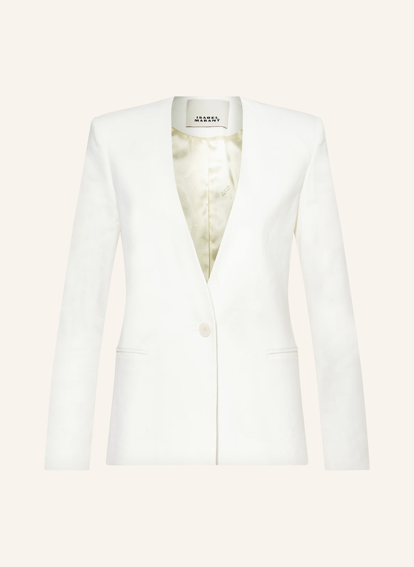 ISABEL MARANT Blazer MANZIL, Color: WHITE (Image 1)