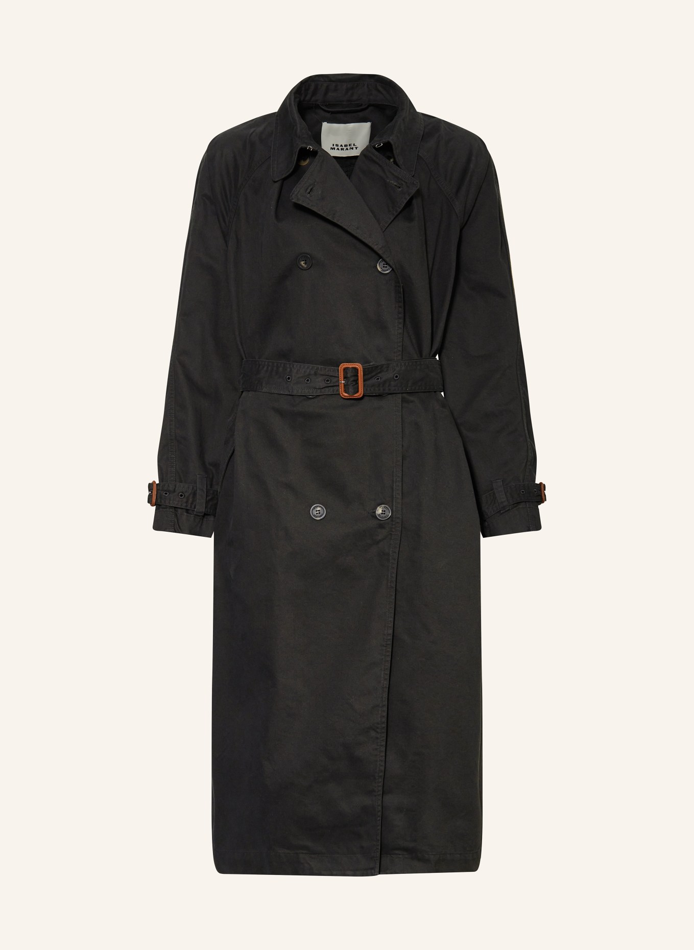 ISABEL MARANT Trench coat EDENNA, Color: BLACK (Image 1)