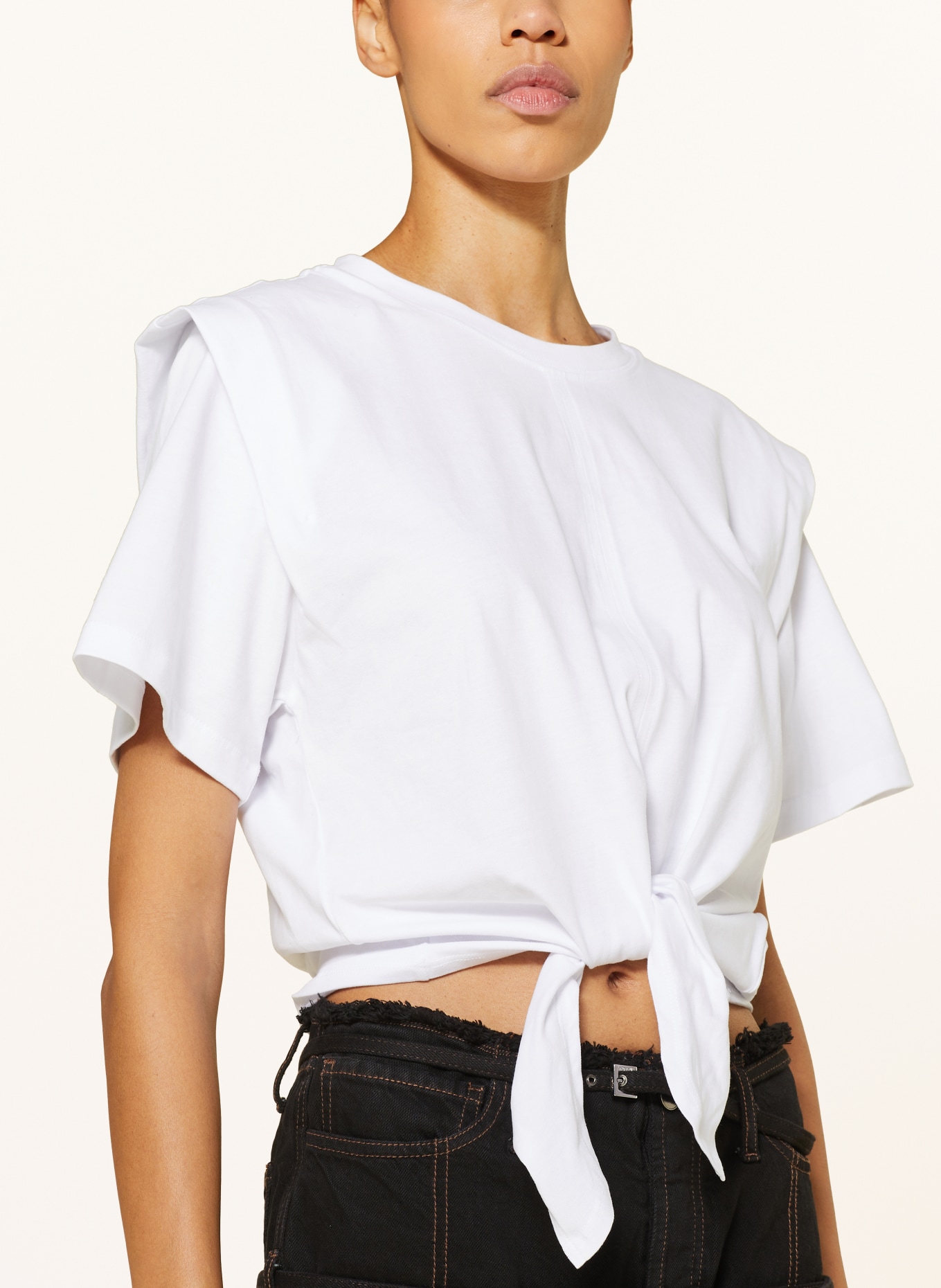 ISABEL MARANT T-shirt ZELIKIA, Color: WHITE (Image 4)