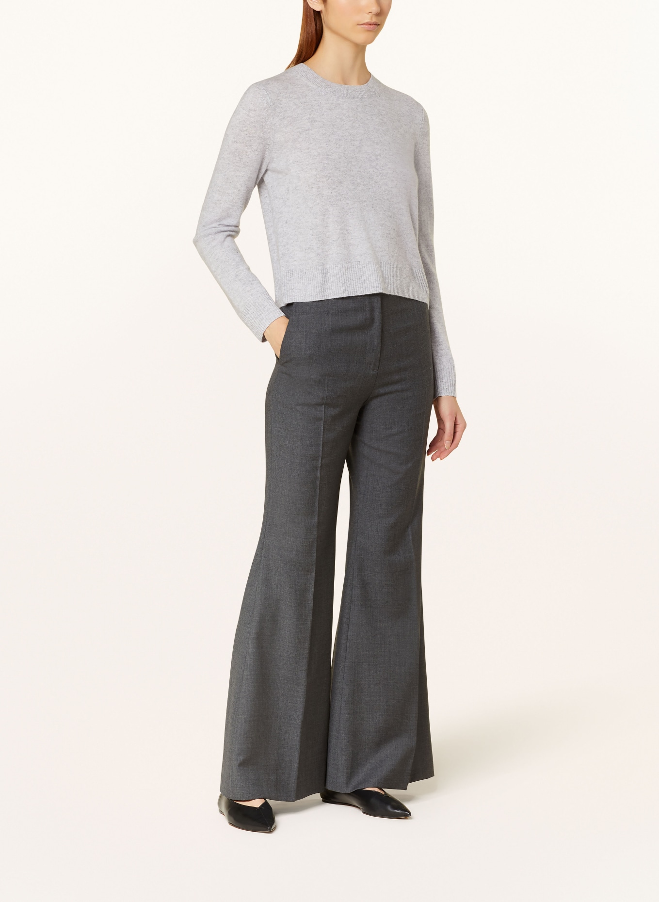 MRS & HUGS Cashmere-Pullover, Farbe: HELLGRAU (Bild 2)
