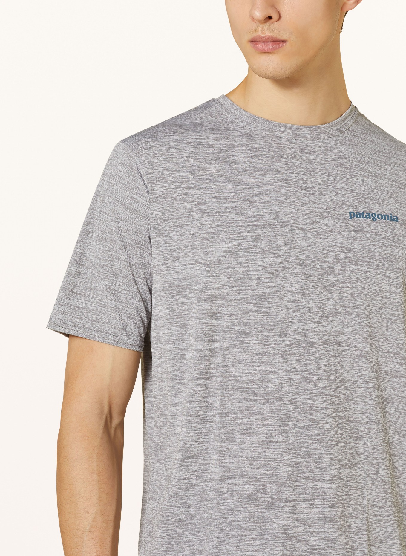 patagonia T-shirt CAPILENE® COOL, Kolor: SZARY (Obrazek 4)
