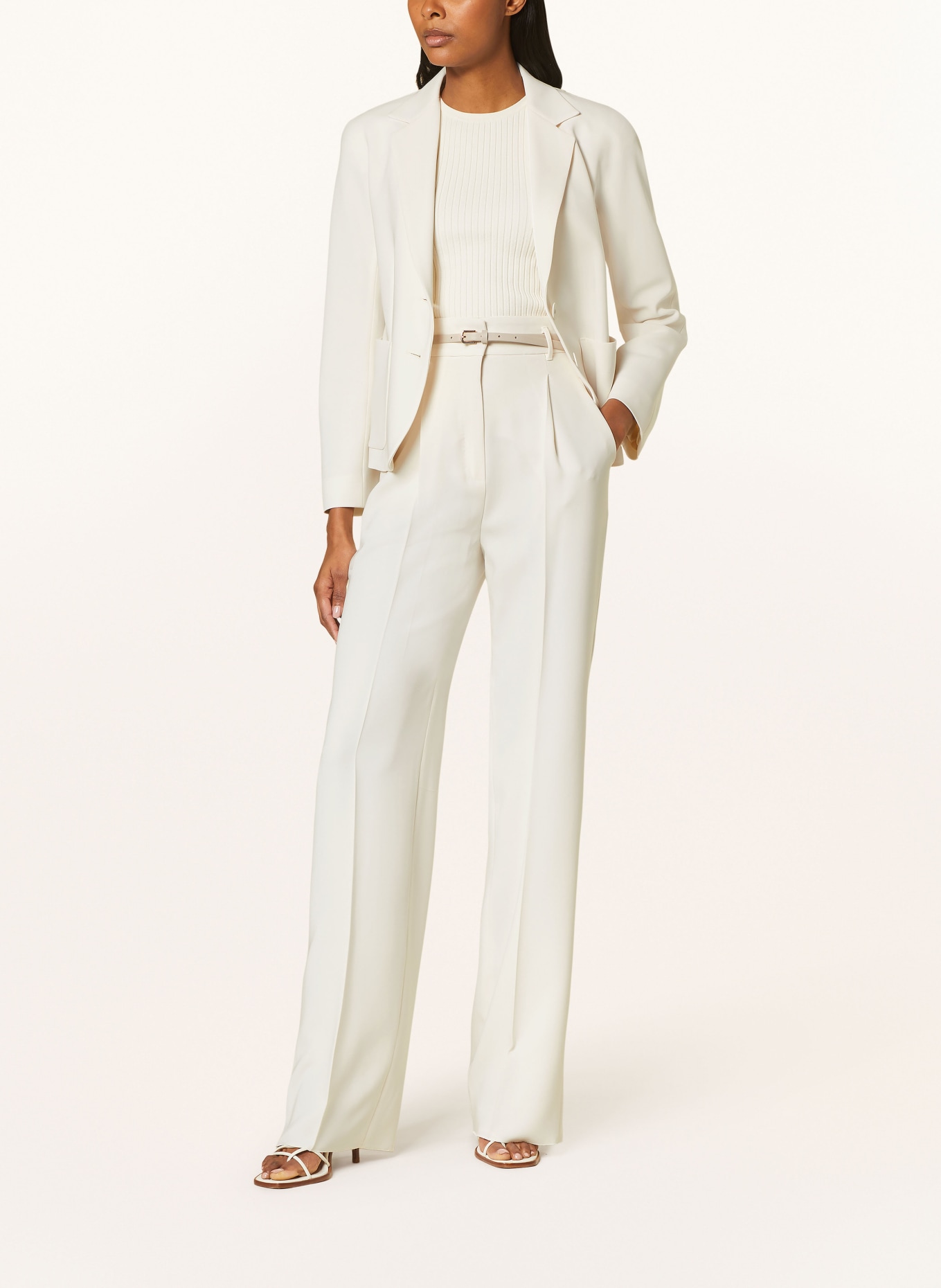 MaxMara STUDIO Wide leg trousers LONTRA, Color: BEIGE (Image 2)