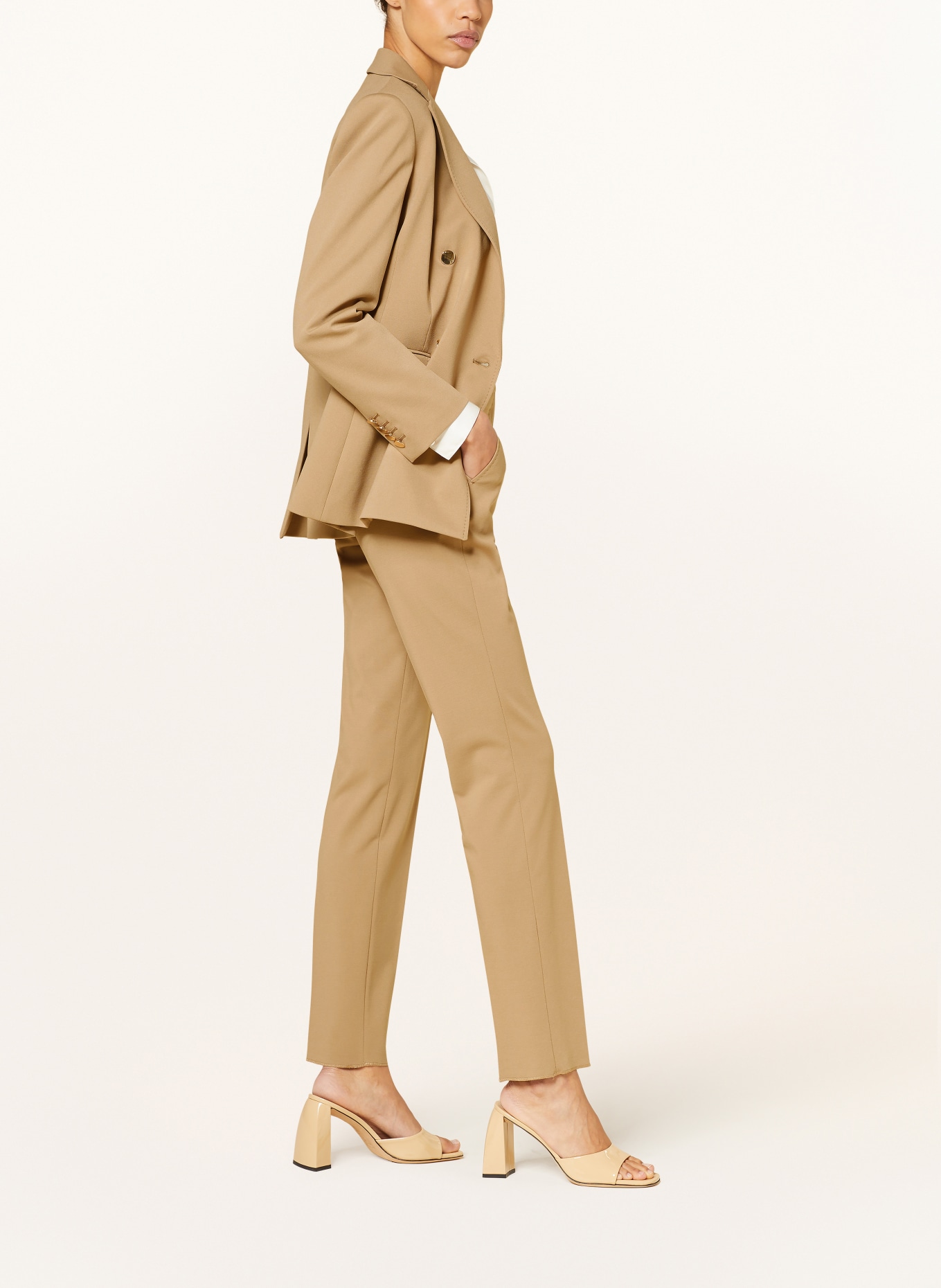 MaxMara STUDIO Jersey pants ANANAS, Color: CAMEL (Image 4)
