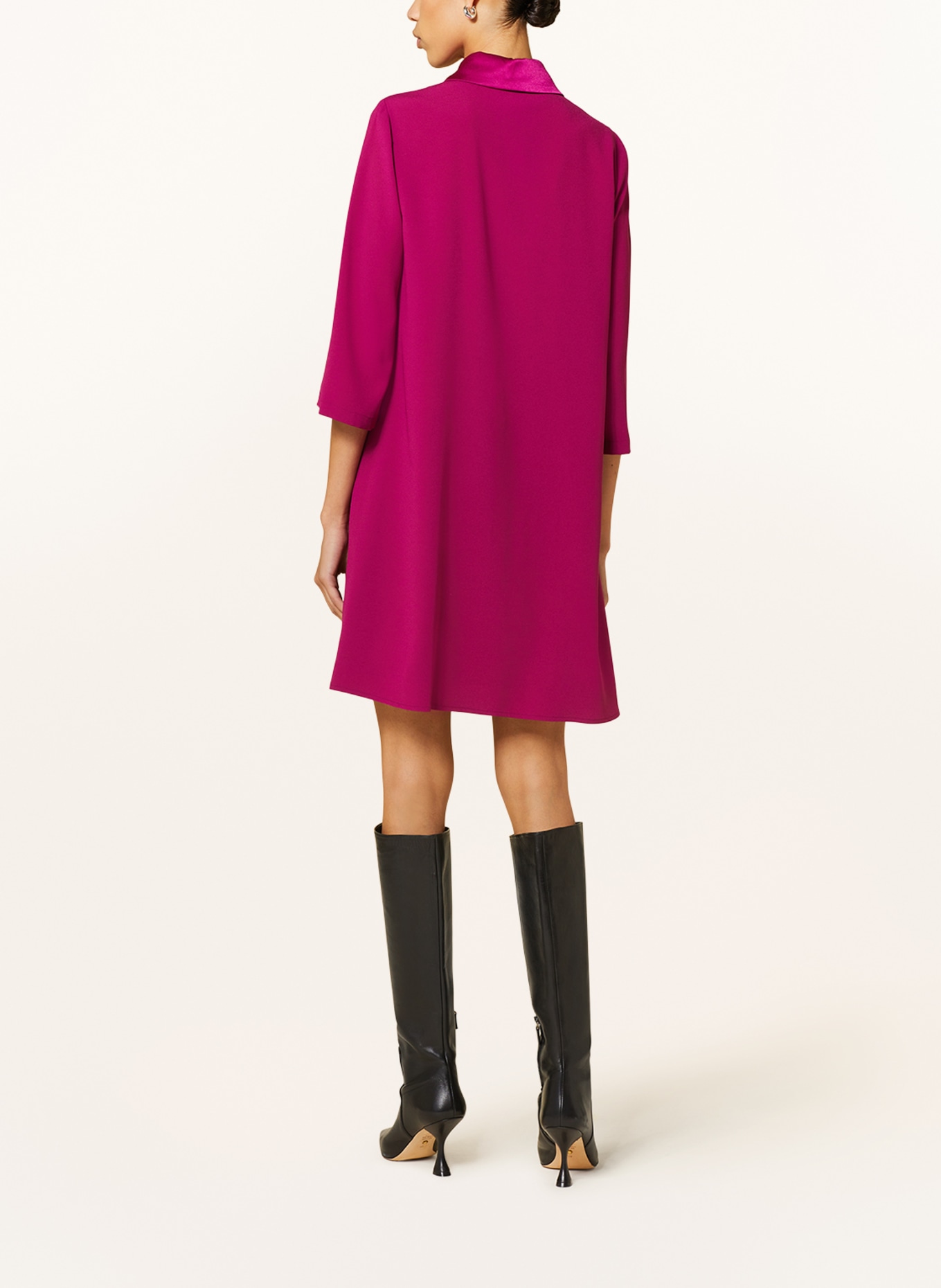RIANI Dress with 3/4 sleeves, Color: FUCHSIA (Image 3)