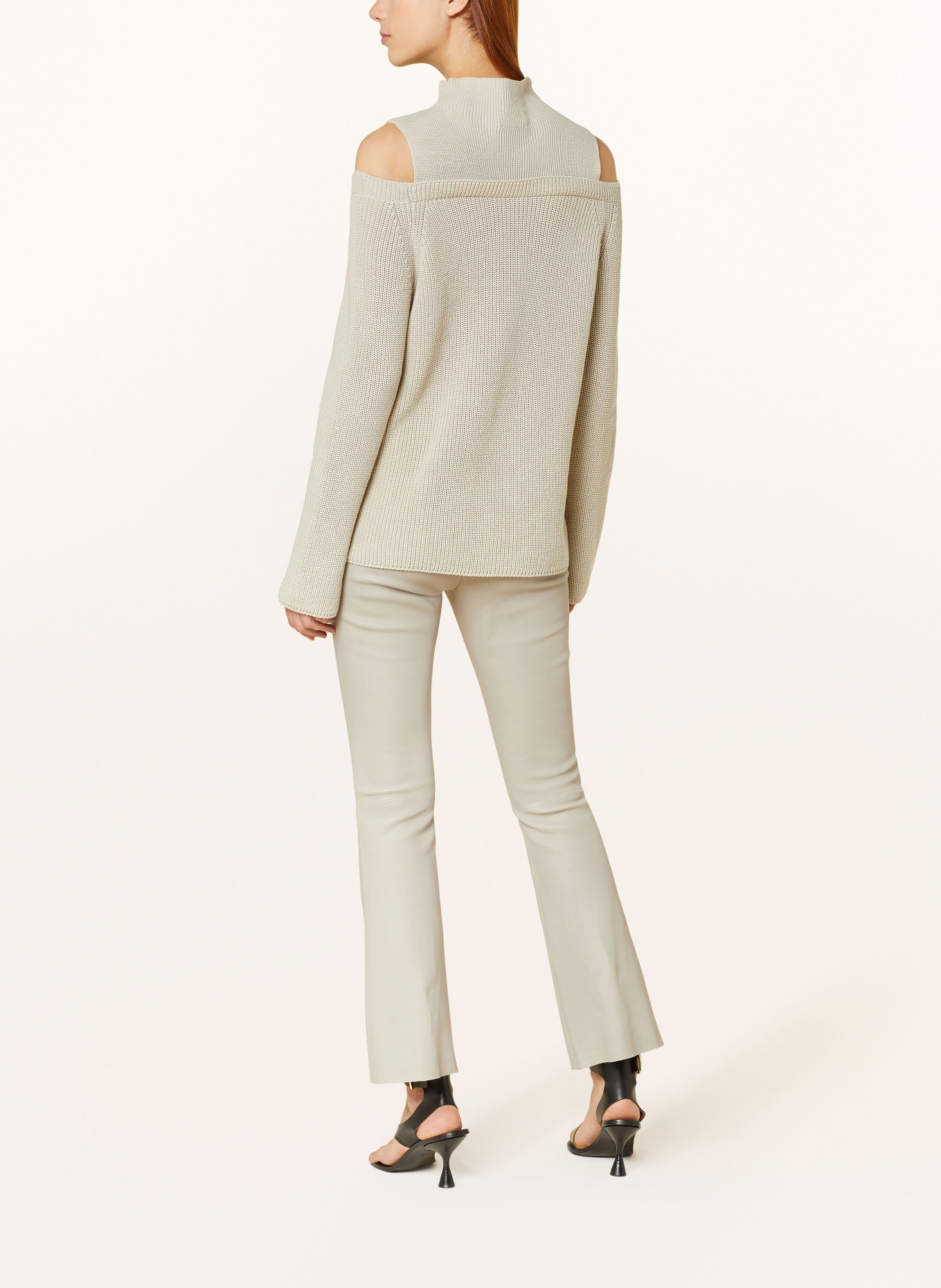 RIANI Cold-shoulder sweater, Color: LIGHT GREEN (Image 3)
