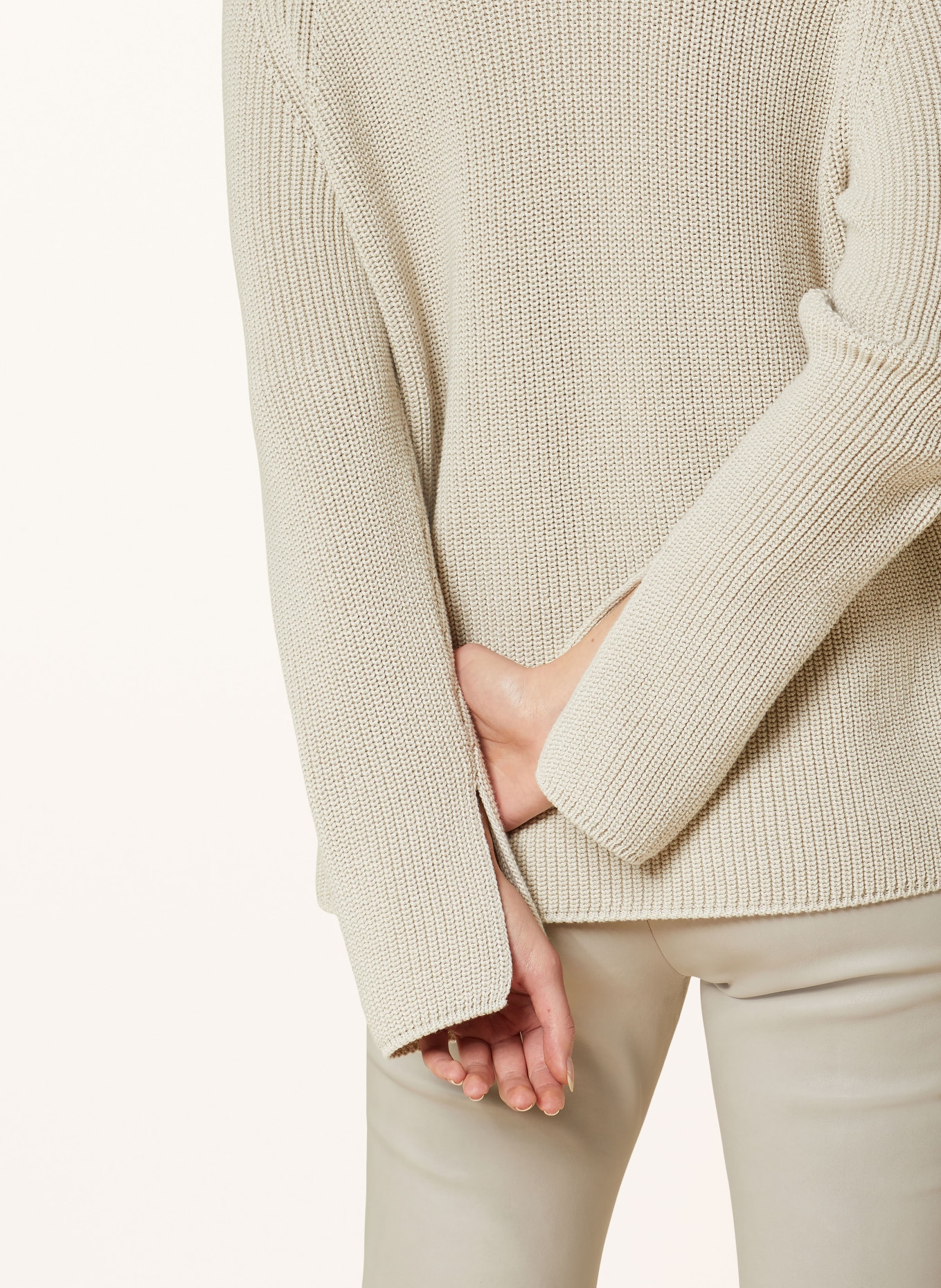 RIANI Cold-Shoulder-Pullover, Farbe: HELLGRÜN (Bild 5)