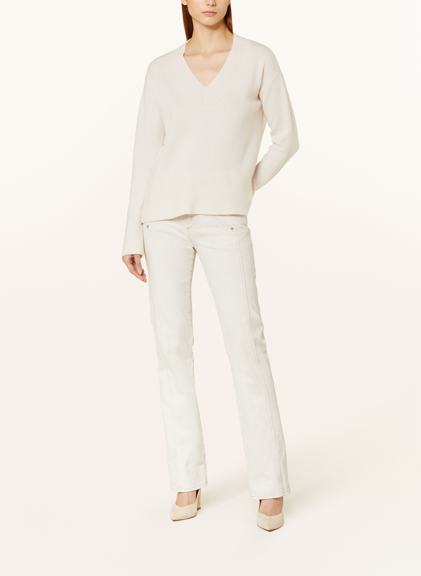 RIANI Pullover mit Cashmere, Farbe: CREME (Bild 2)