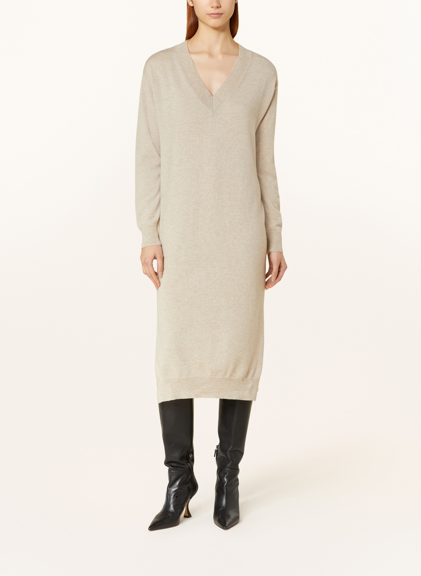 RIANI Knit dress, Color: BEIGE (Image 2)
