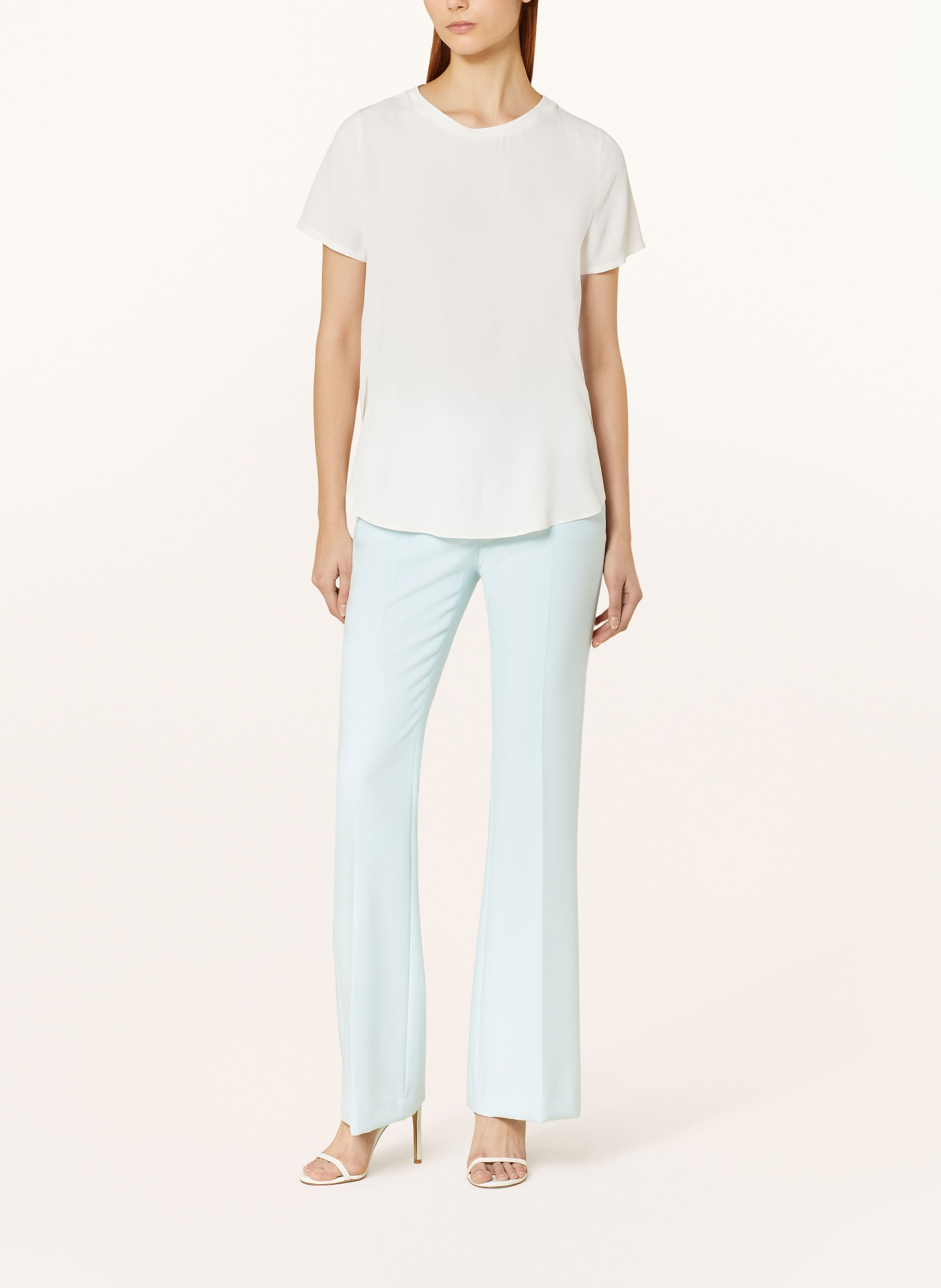 RIANI Blusenshirt mit Seide: CREME