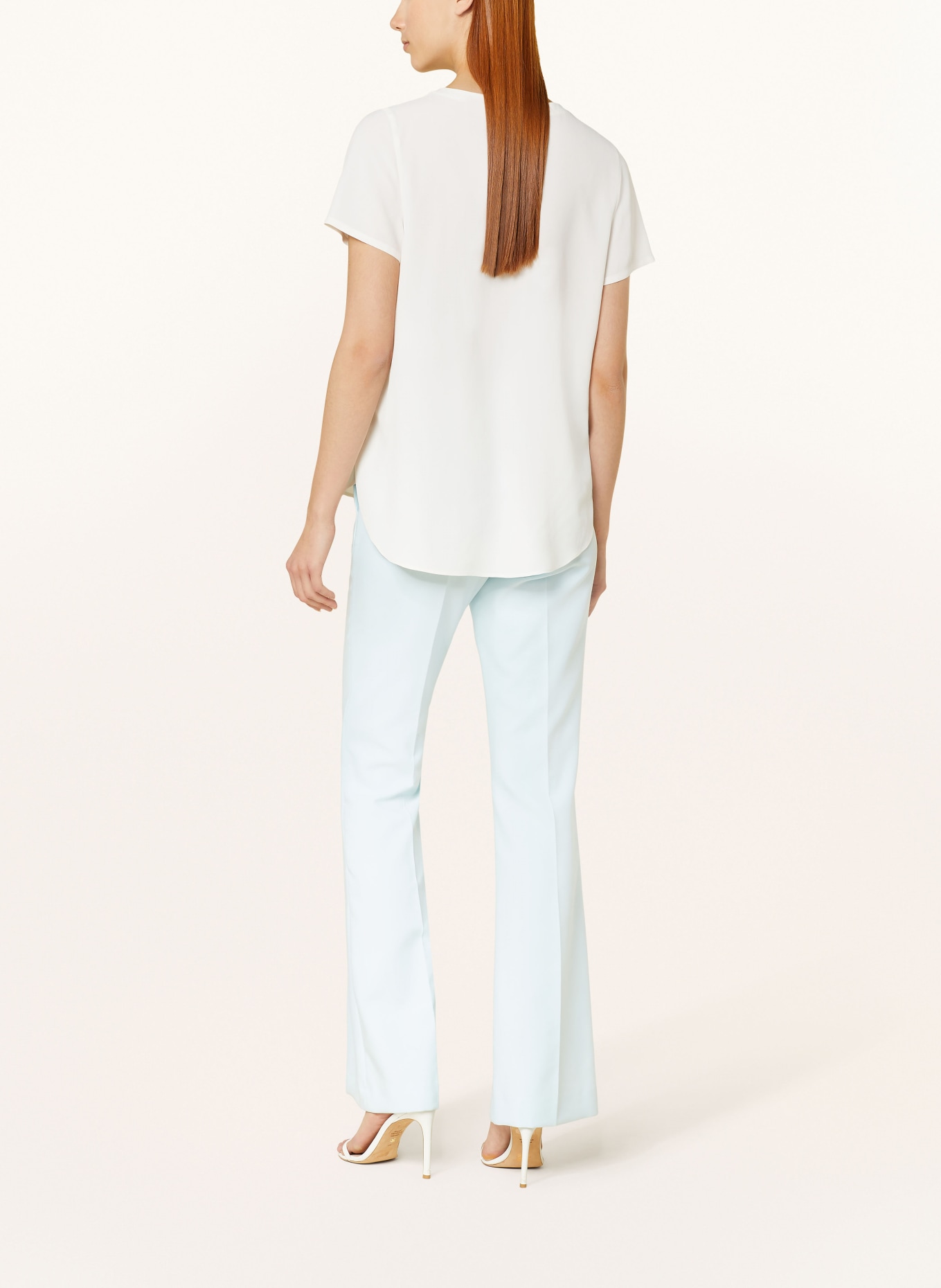 RIANI Blusenshirt mit Seide: CREME