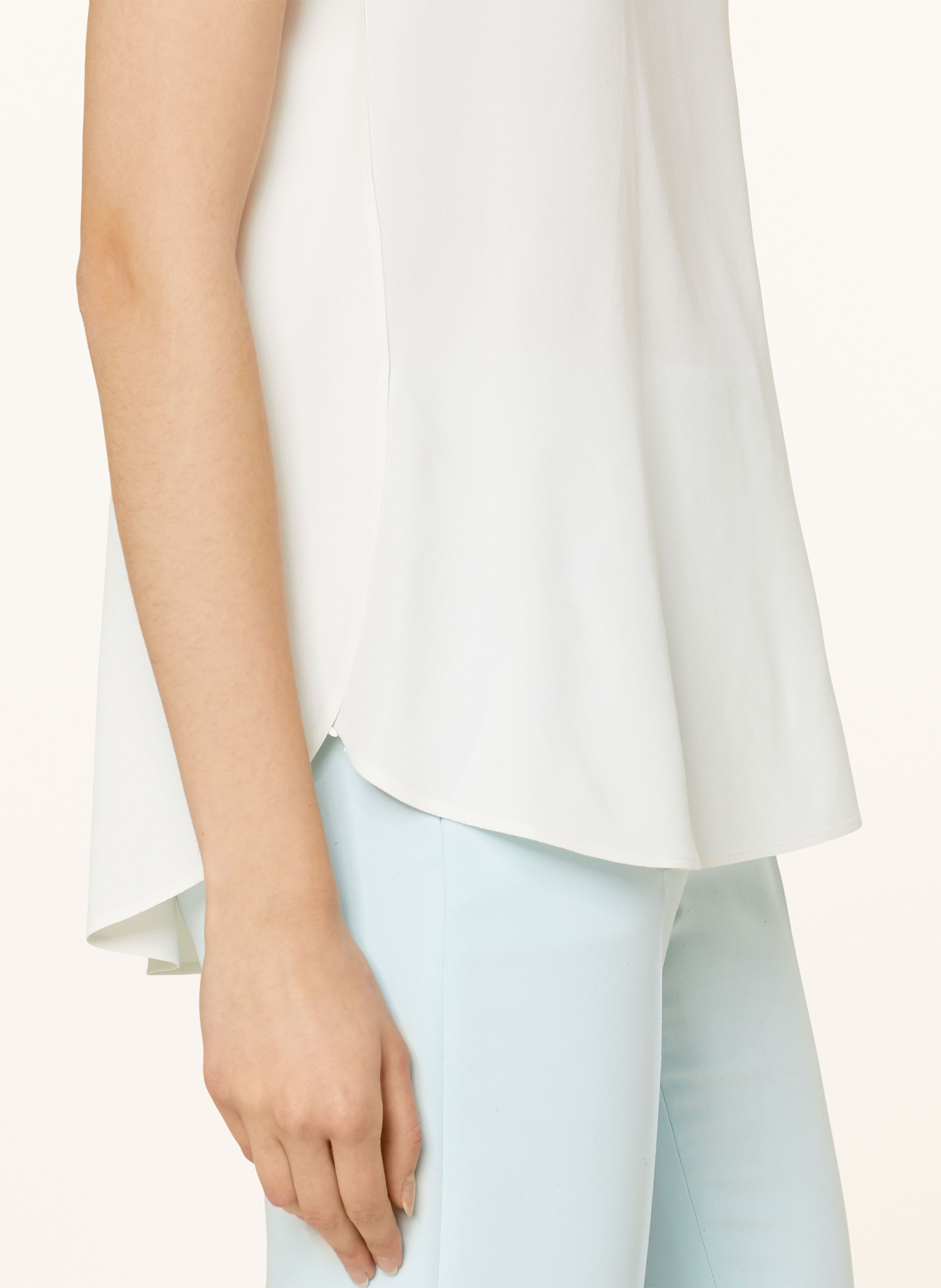 RIANI Blusenshirt mit Seide: CREME