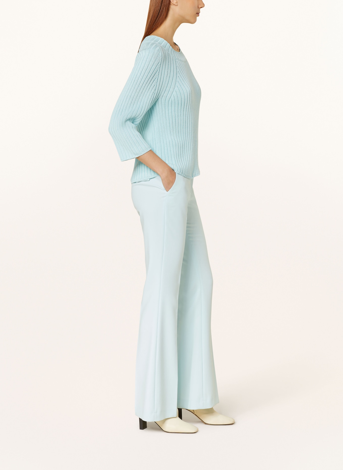 RIANI Wide leg trousers, Color: TURQUOISE (Image 4)