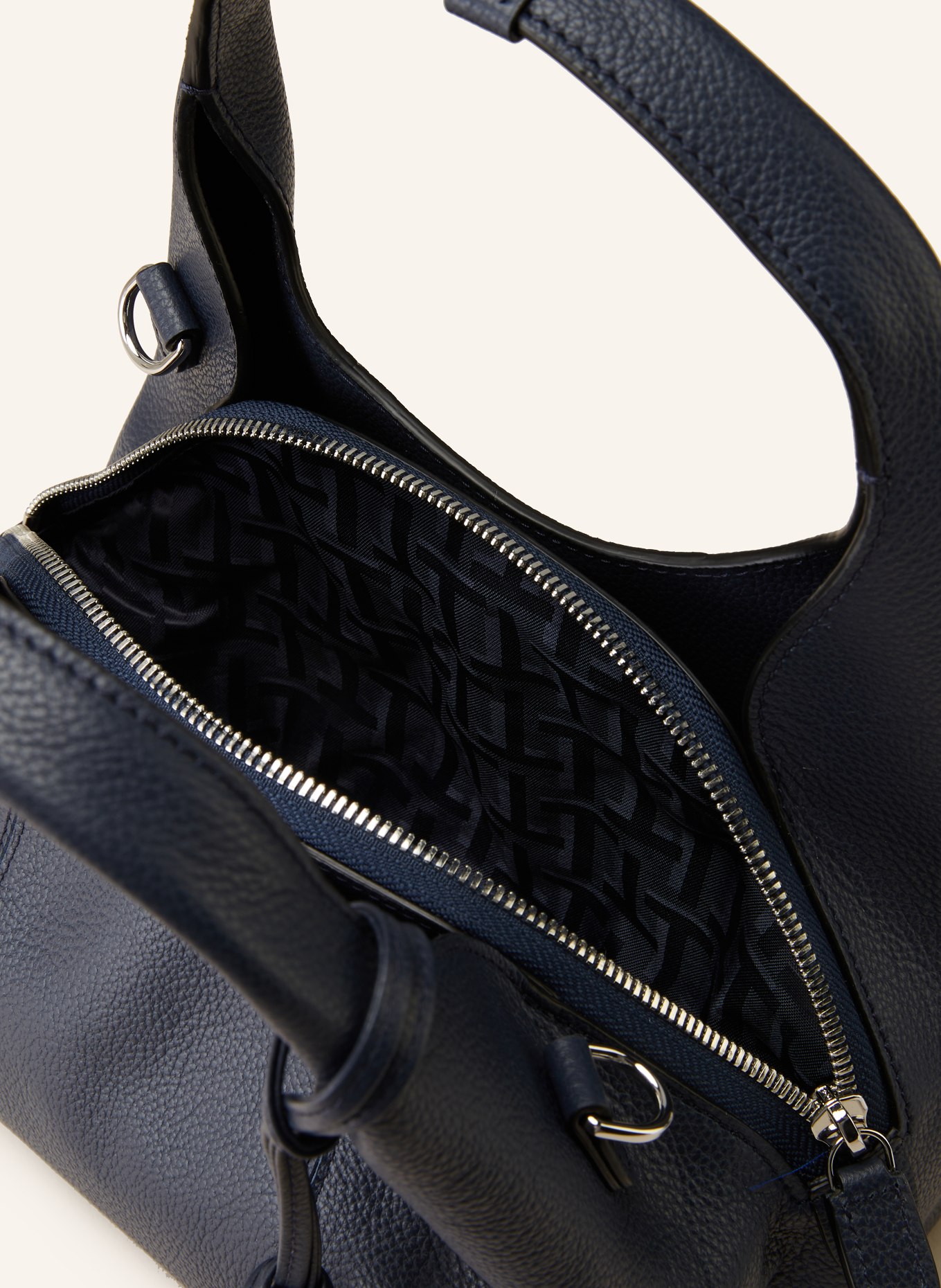 LE TANNEUR Handbag JULIETTE SMALL, Color: DARK BLUE (Image 3)
