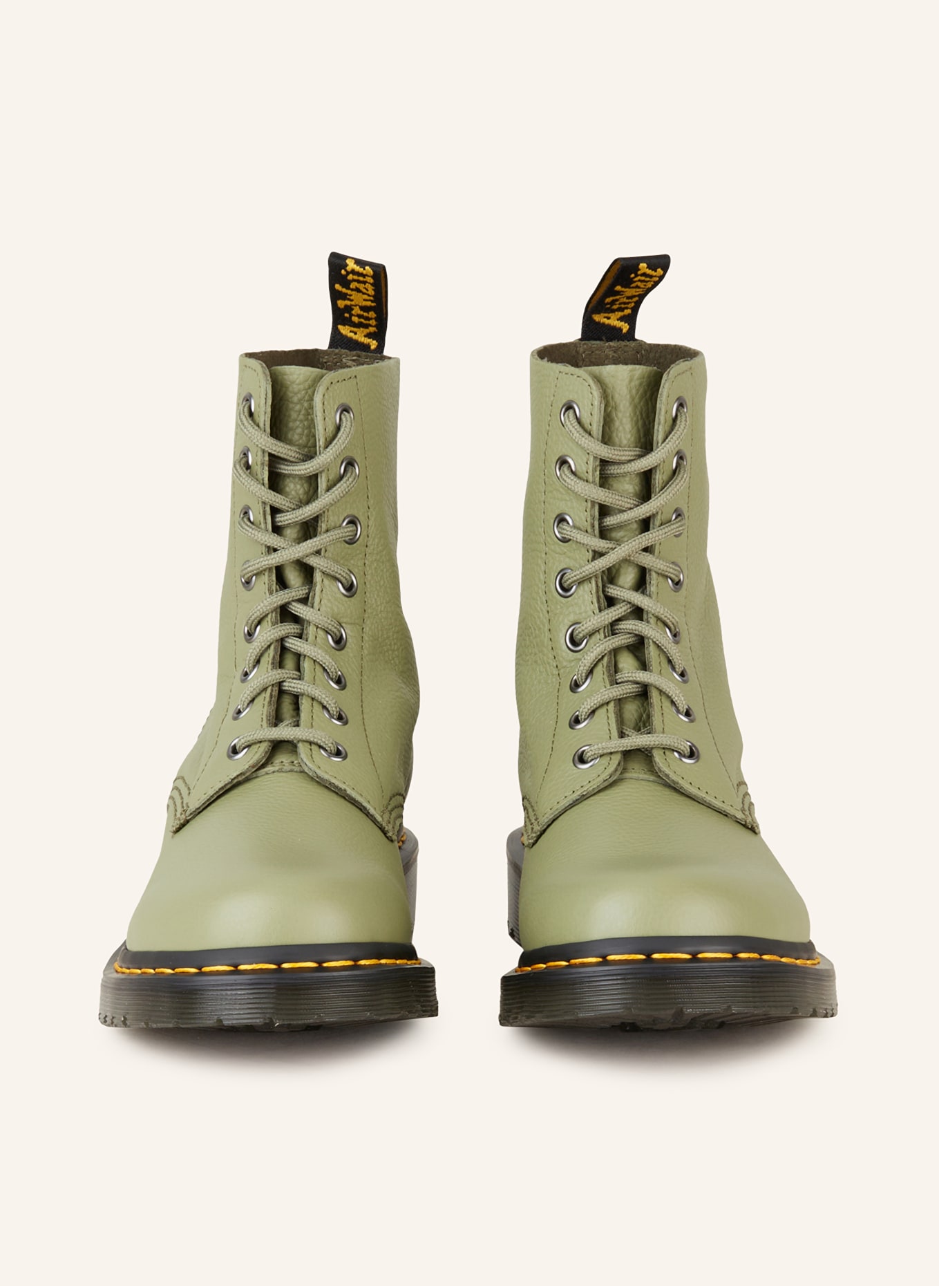 Dr. Martens Lace-up boots 1460 PASCAL, Color: LIGHT GREEN (Image 3)