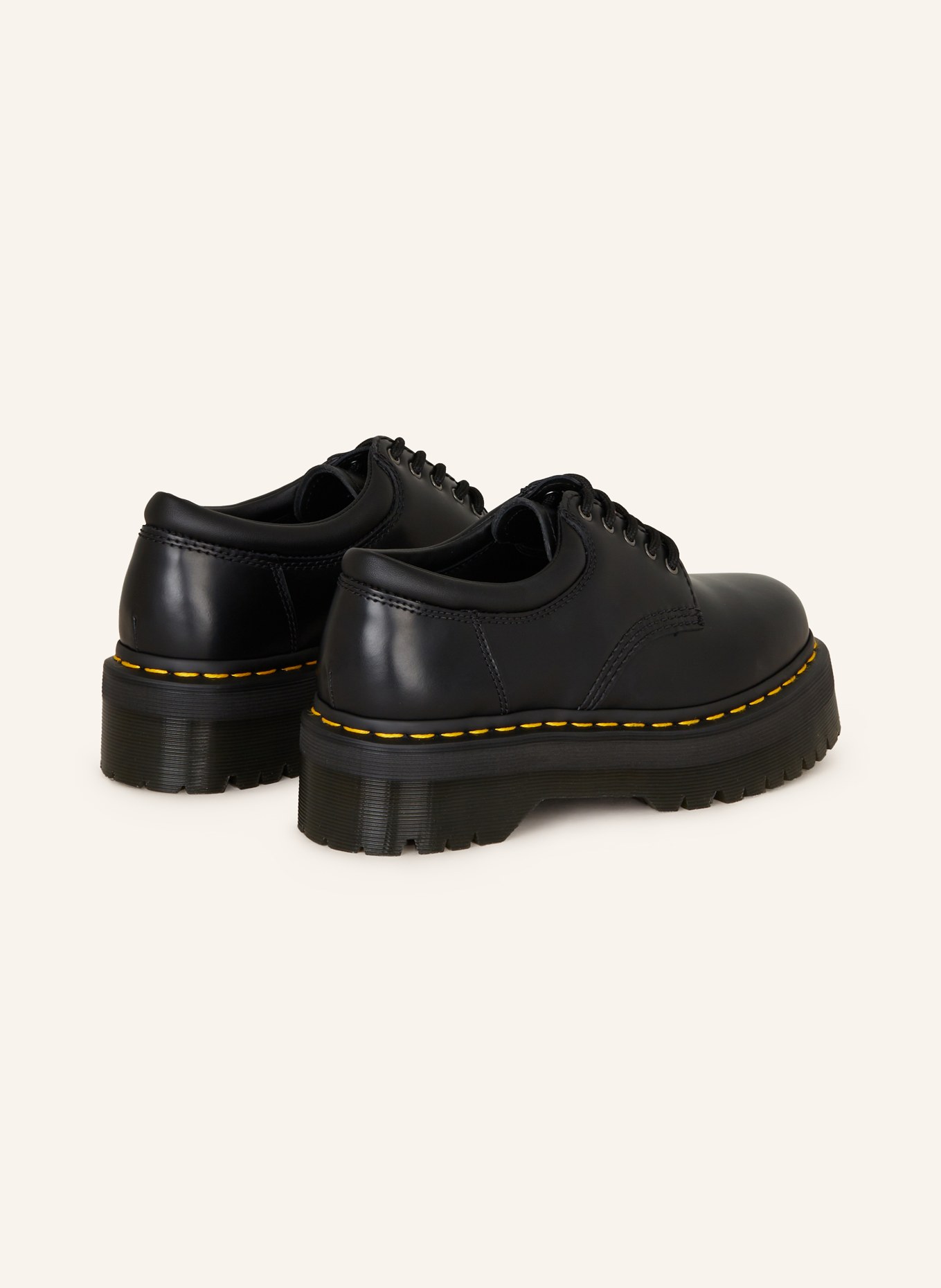 Dr. Martens Platform lace-up shoes 8053 QUAD, Color: BLACK (Image 2)