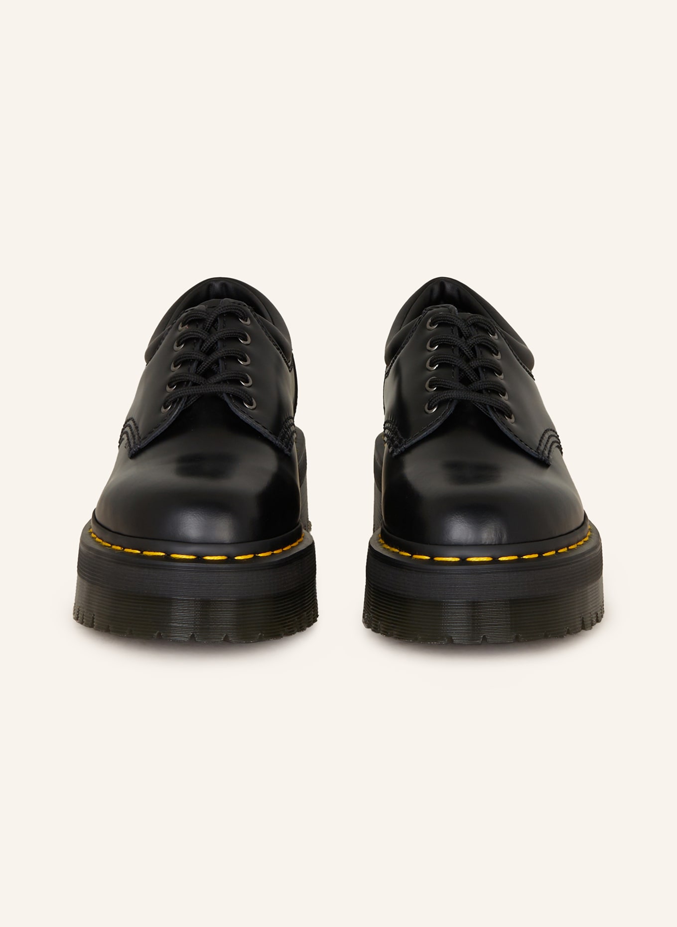 Dr. Martens Platform lace-up shoes 8053 QUAD, Color: BLACK (Image 3)
