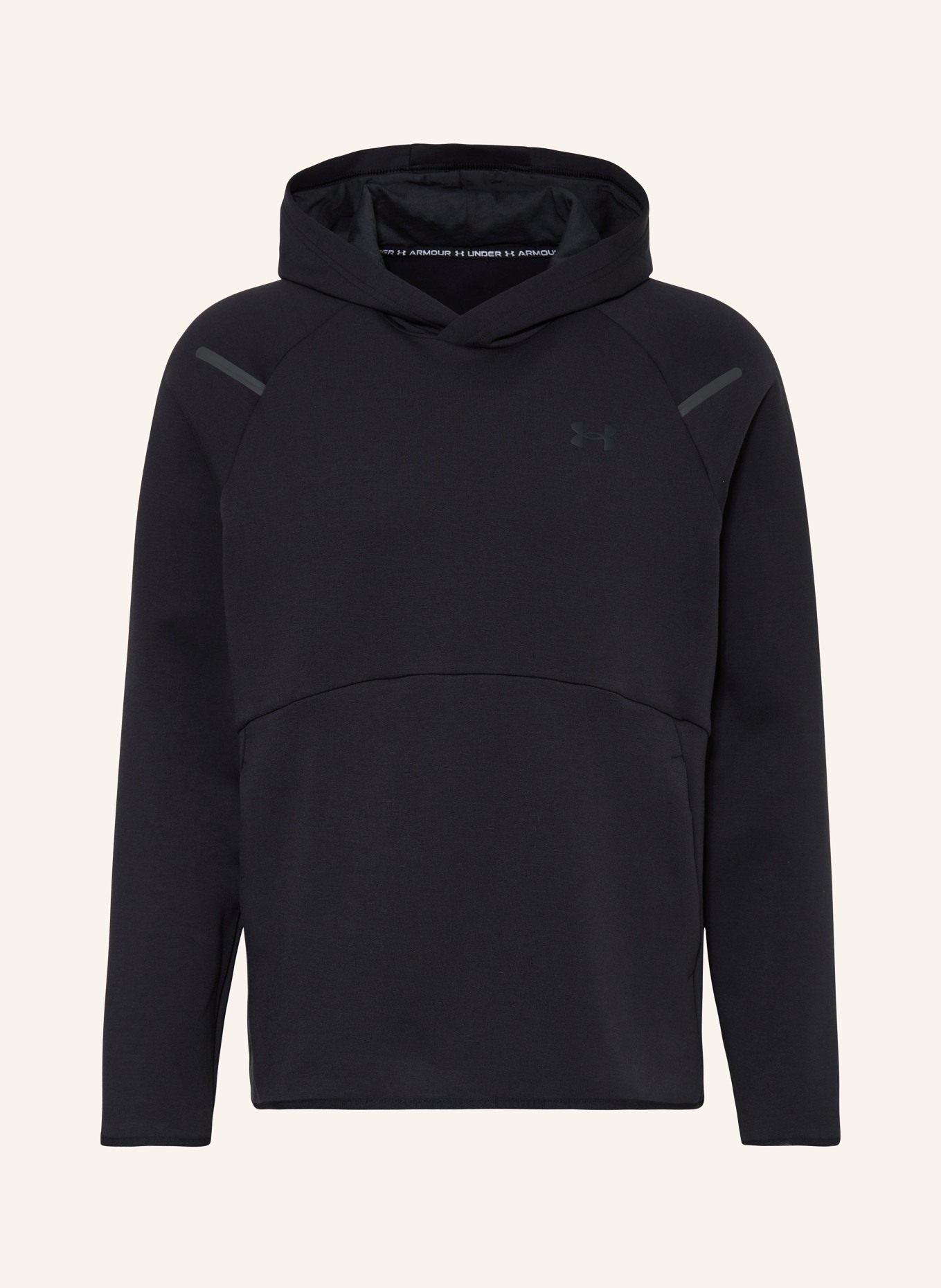 UNDER ARMOUR Hoodie UA UNSTOPPABLE, Color: BLACK (Image 1)