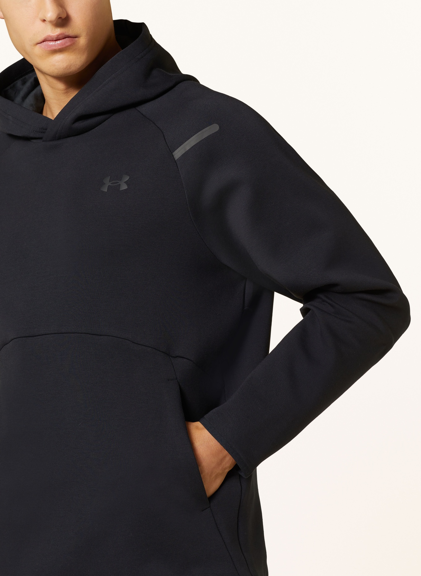UNDER ARMOUR Hoodie UA UNSTOPPABLE, Color: BLACK (Image 5)