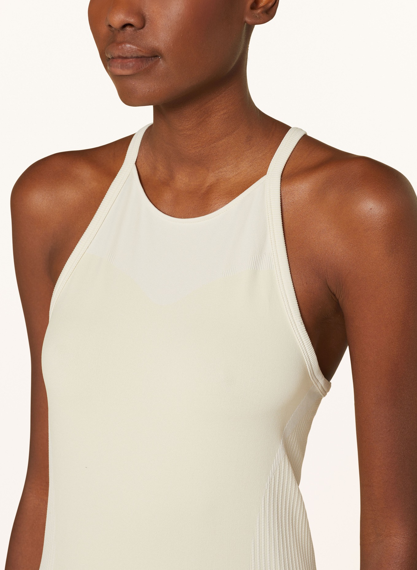 UNDER ARMOUR Tank top RUSH, Color: CREAM (Image 4)
