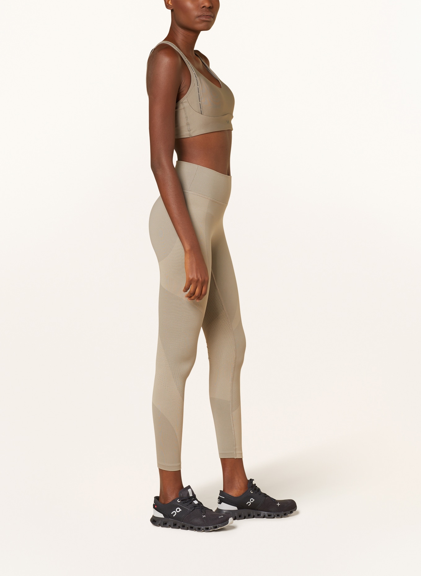 UNDER ARMOUR Tights RUSH, Farbe: TAUPE (Bild 4)