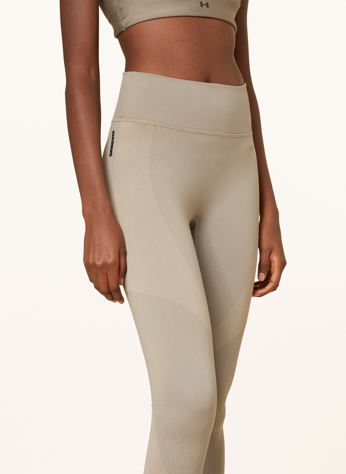UNDER ARMOUR Tights RUSH, Farbe: TAUPE (Bild 5)