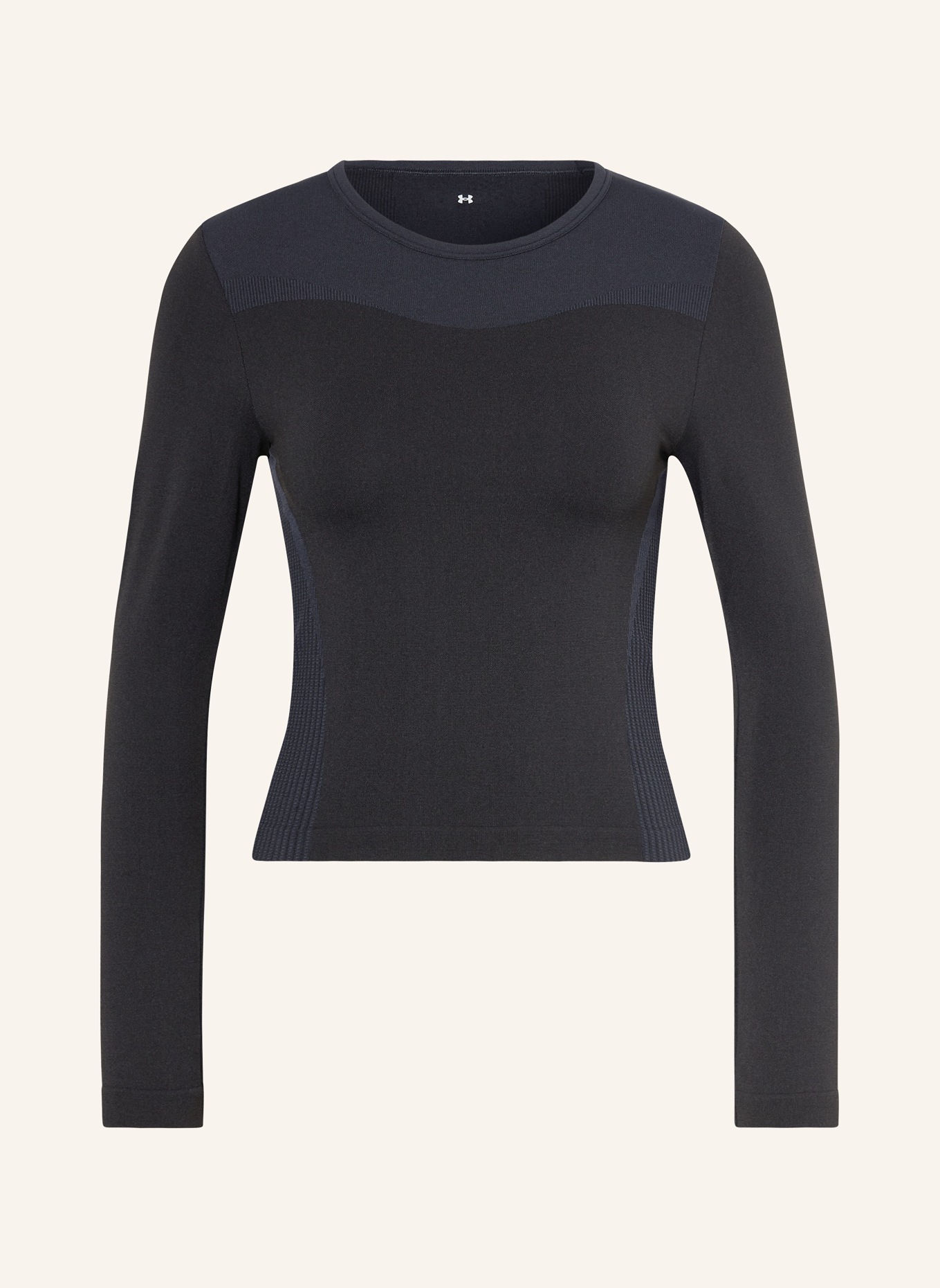 UNDER ARMOUR Long sleeve shirt UA RUSH™, Color: BLACK (Image 1)