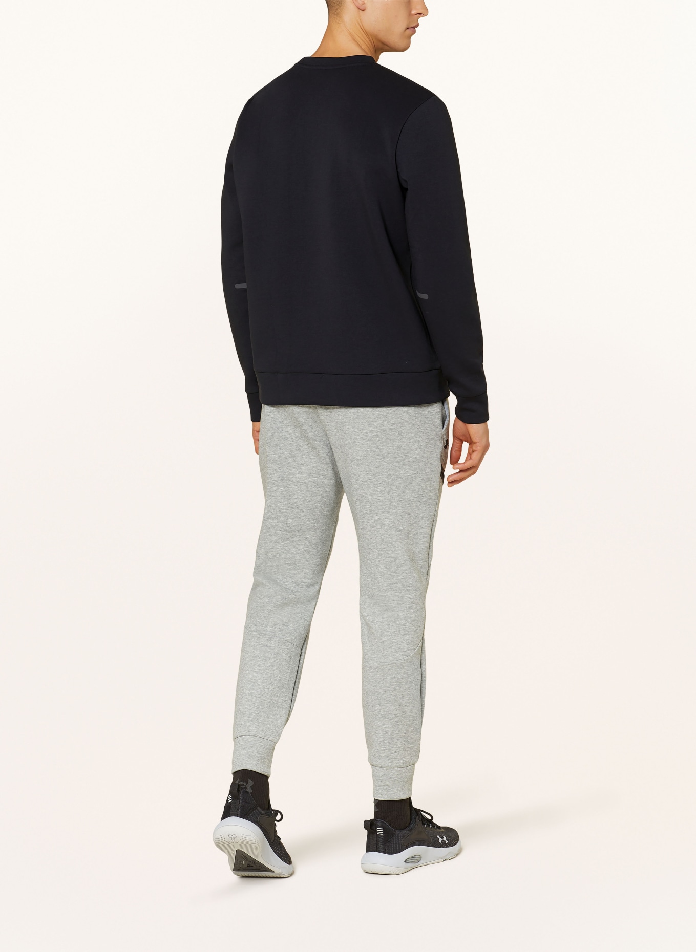 UNDER ARMOUR Sweatshirt UNSTOPPABLE, Color: BLACK (Image 3)
