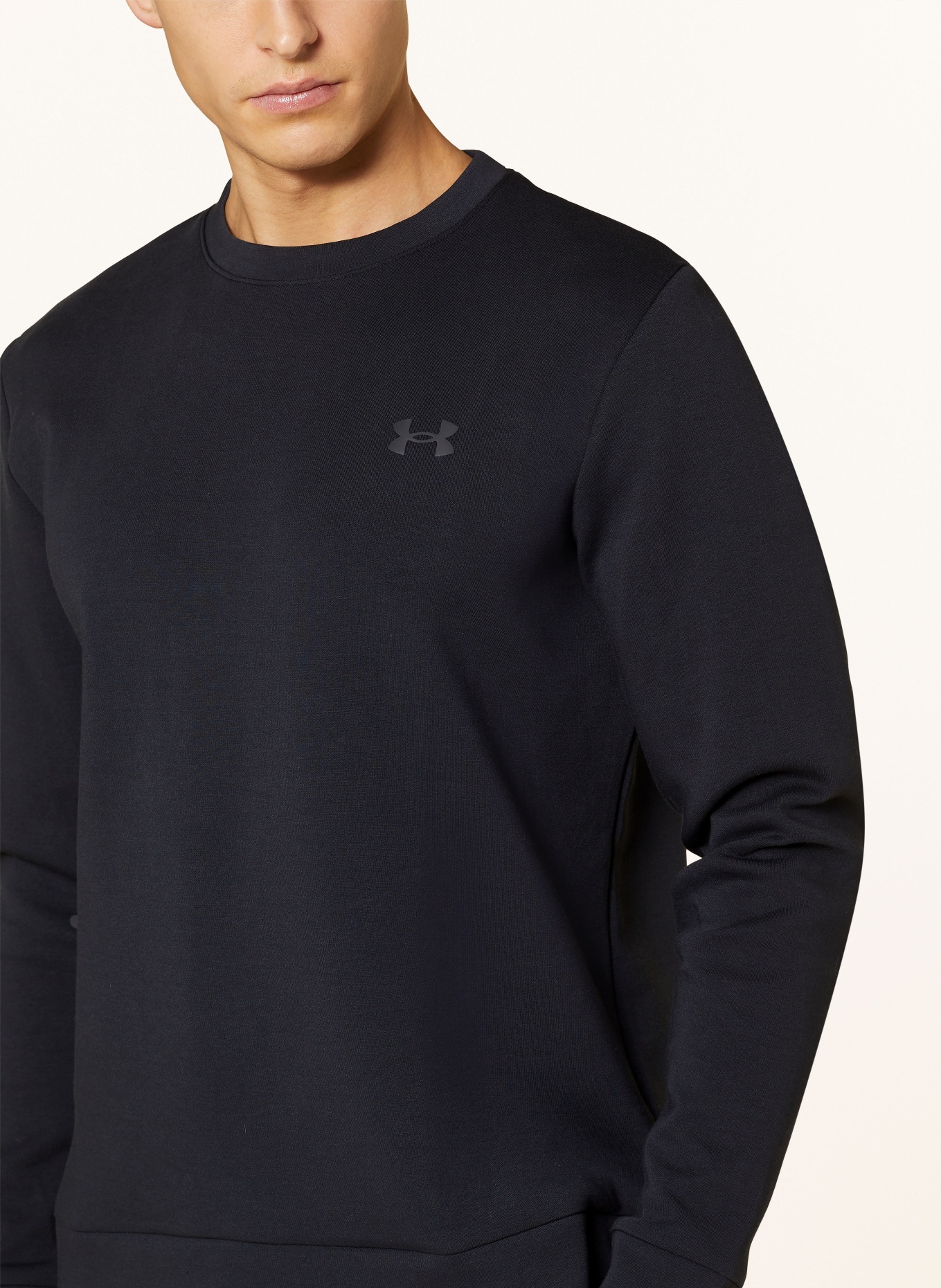 UNDER ARMOUR Sweatshirt UNSTOPPABLE, Color: BLACK (Image 4)