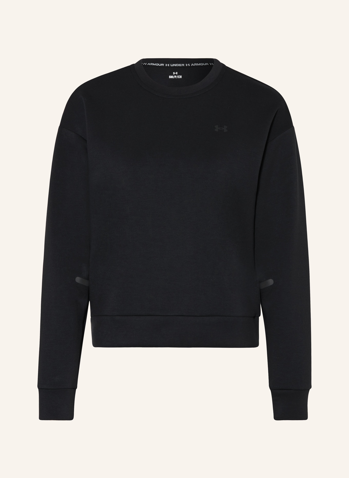 UNDER ARMOUR Sweatshirt UA UNSTOPPABLE, Color: BLACK (Image 1)