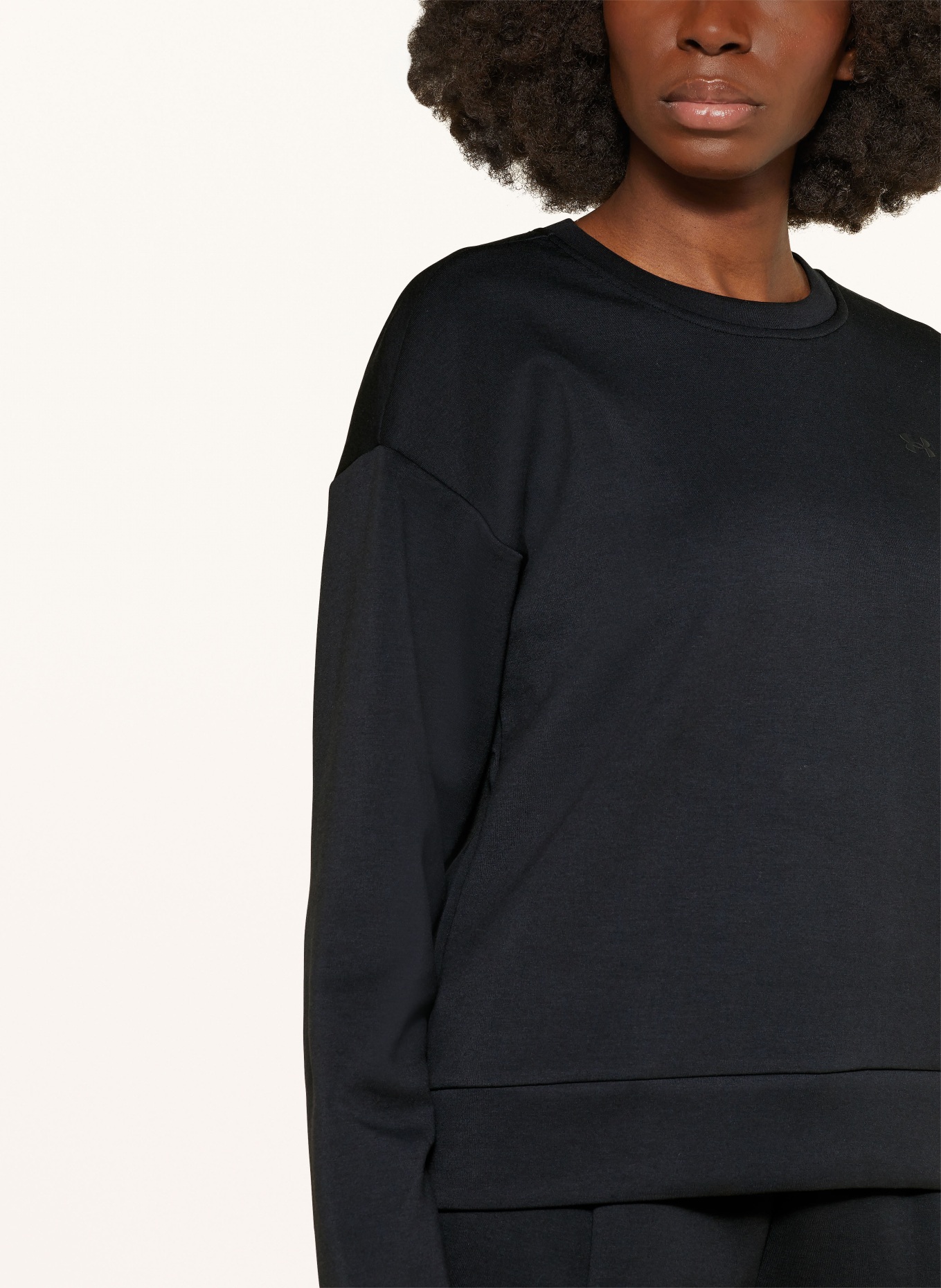 UNDER ARMOUR Sweatshirt UA UNSTOPPABLE, Color: BLACK (Image 4)
