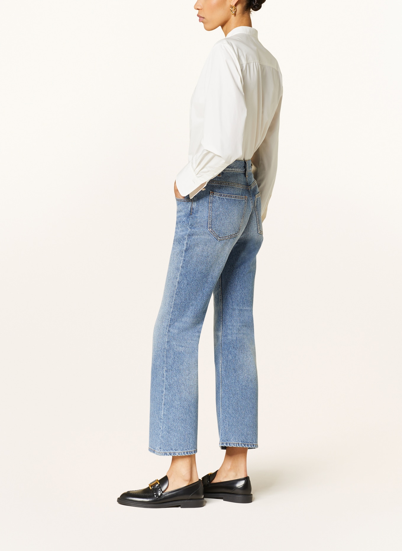 Chloé Straight jeans, Color: 470 Foggy Blue (Image 4)
