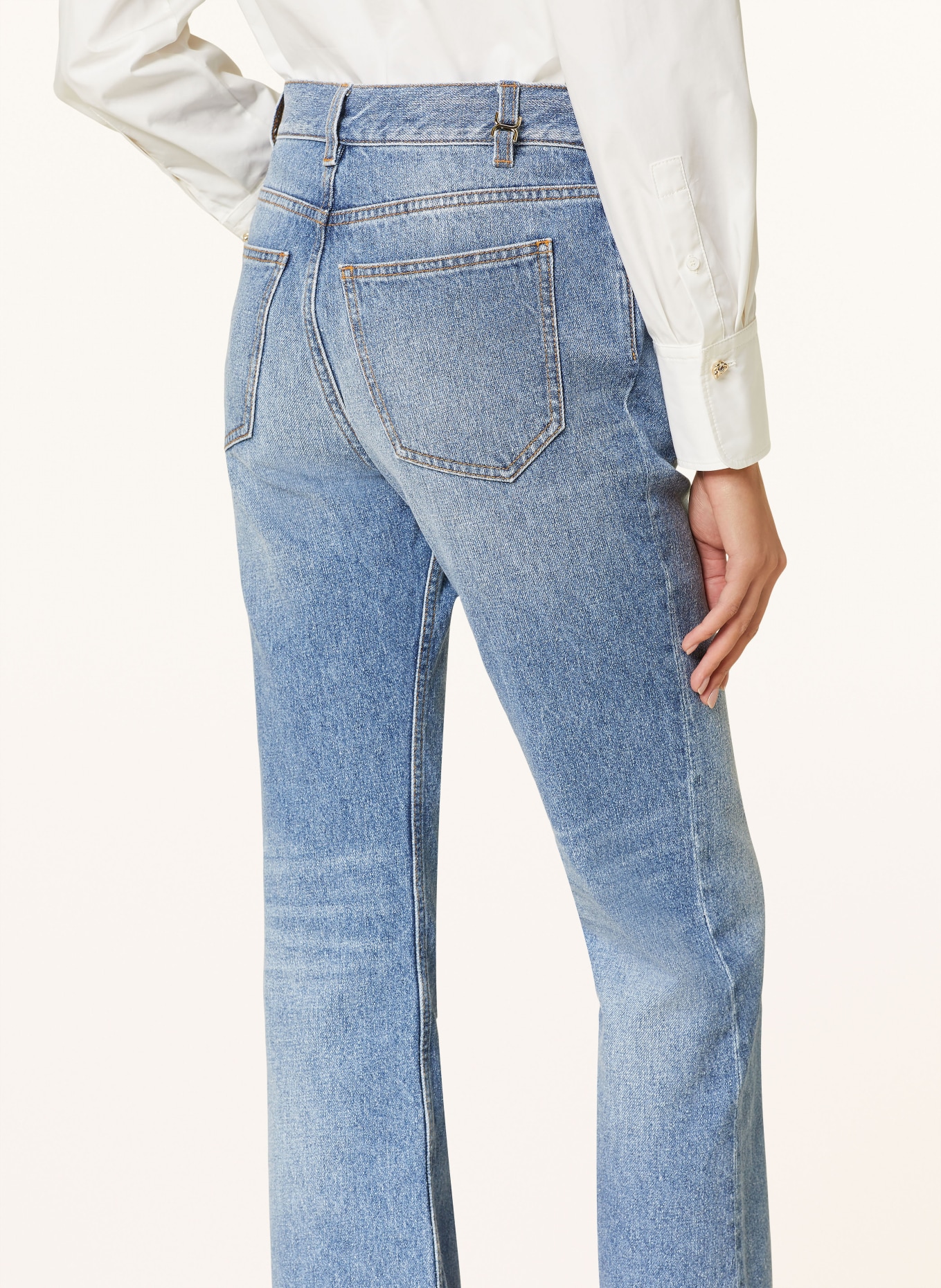 Chloé Straight Jeans, Farbe: 470 Foggy Blue (Bild 5)