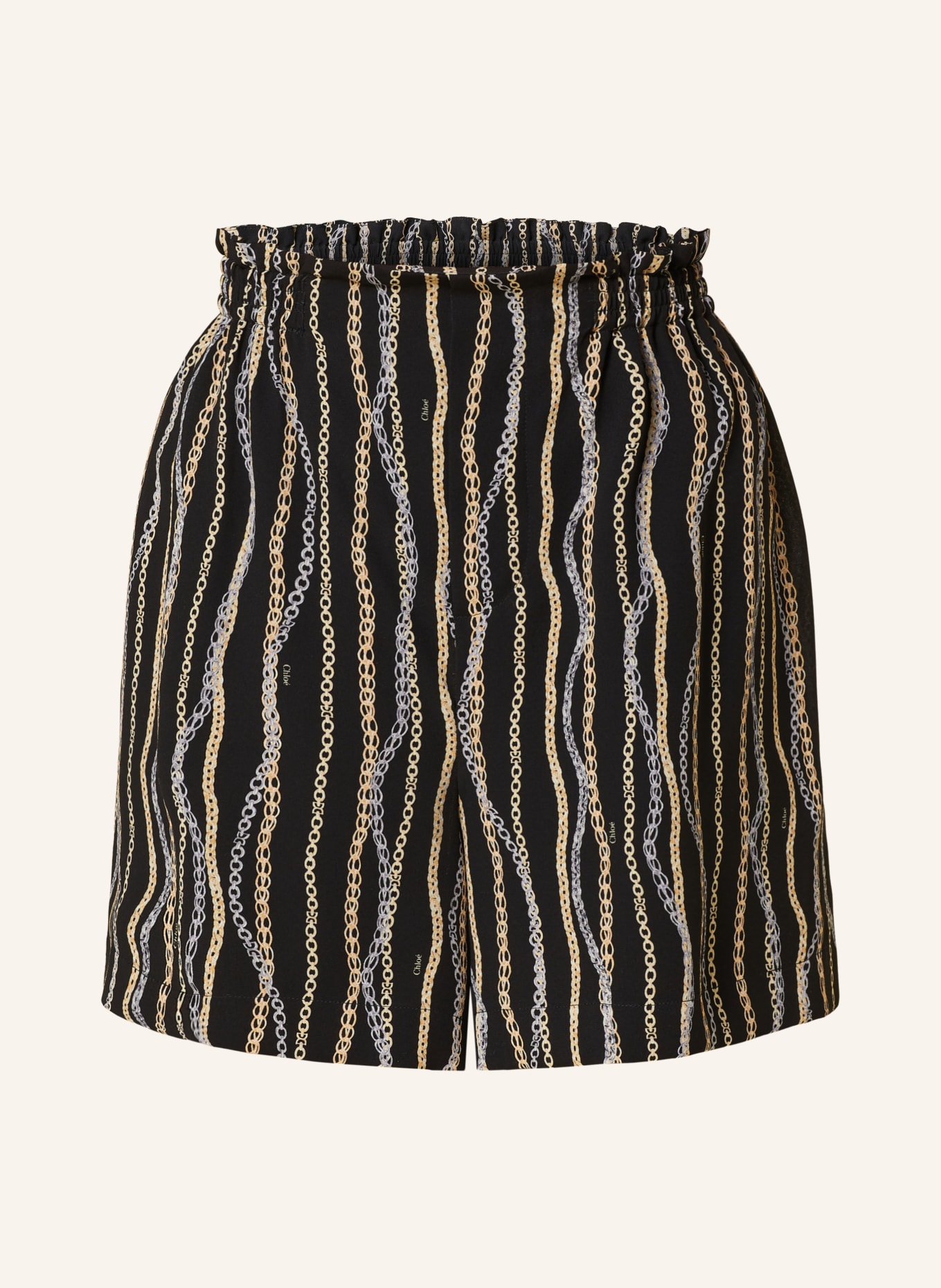 Chloé Silk shorts, Color: BLACK (Image 1)