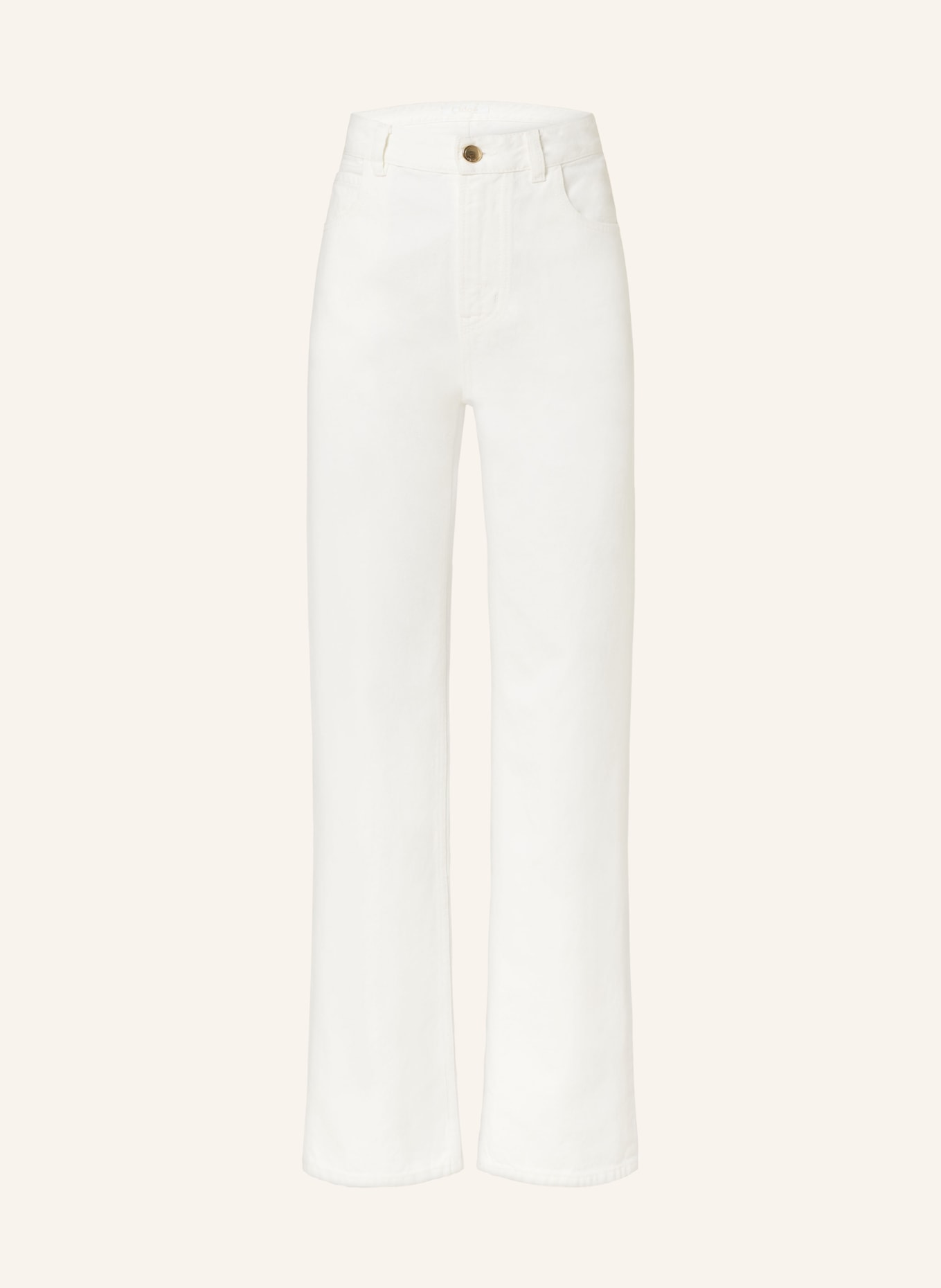 Chloé Boyfriend Jeans, Farbe: WEISS (Bild 1)