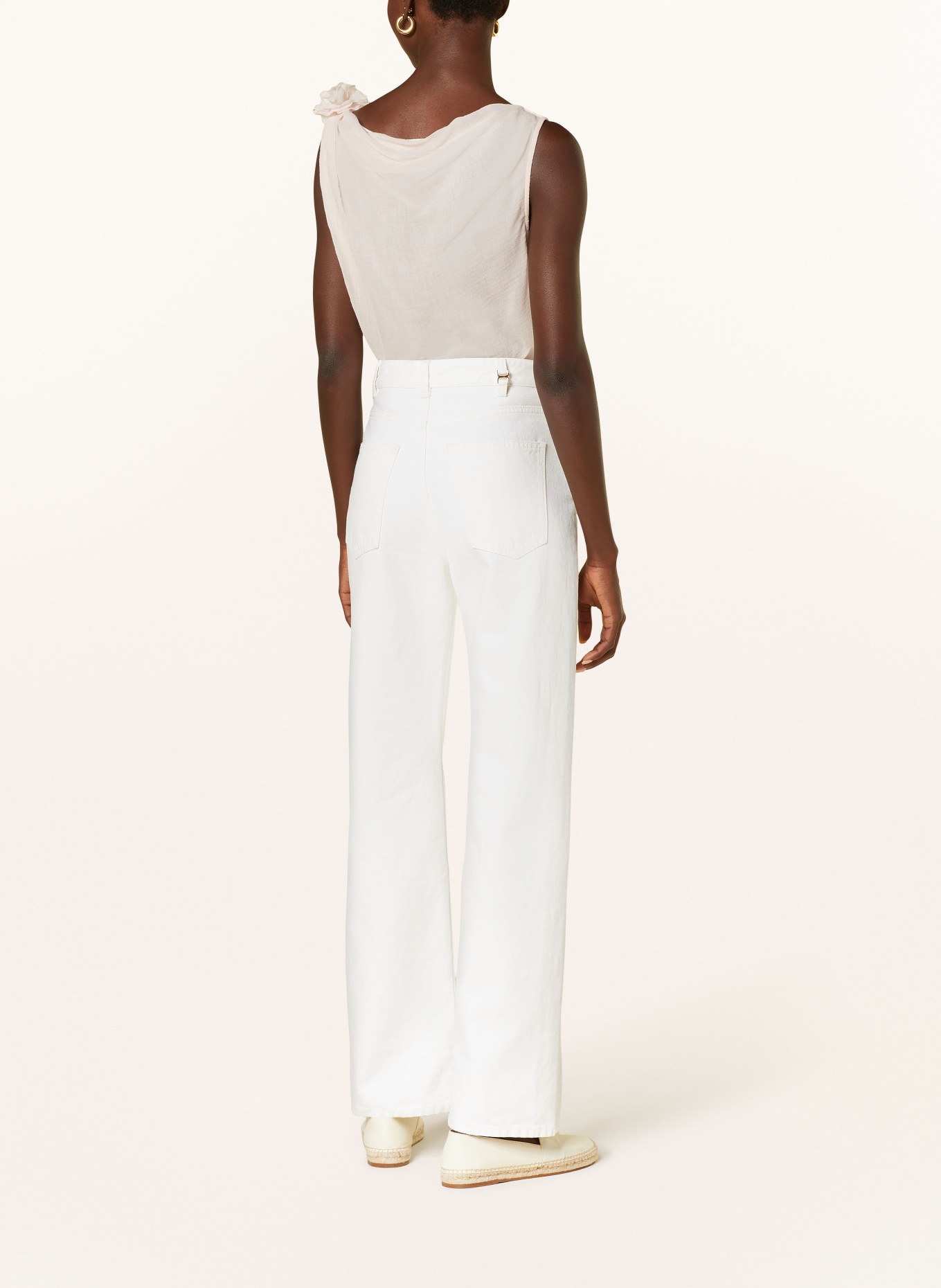 Chloé Boyfriend jeans, Color: WHITE (Image 3)