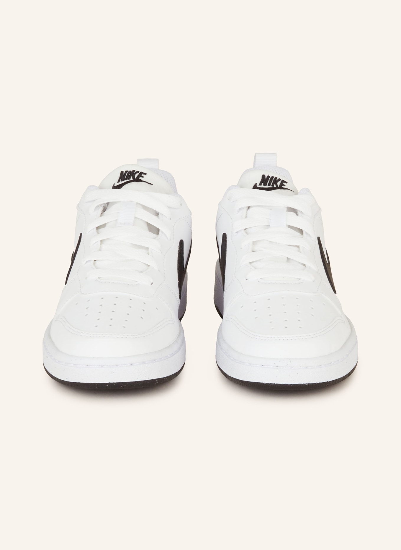 Nike Sneaker COURT BOROUGH LOW RECRAFT, Farbe: WEISS/ SCHWARZ (Bild 3)