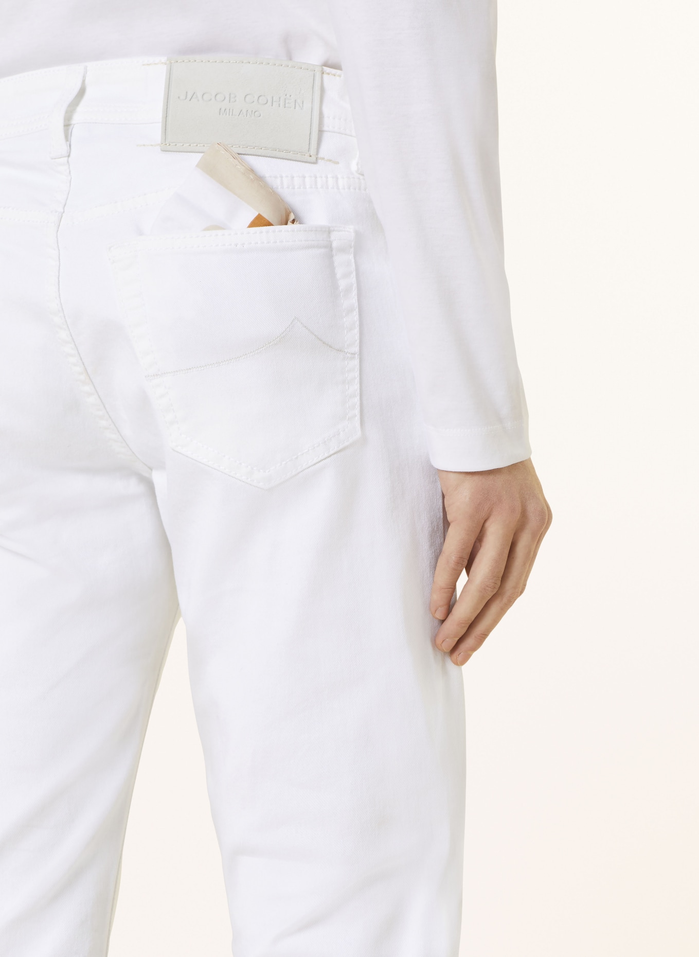 JACOB COHEN Jeans BARD slim fit, Color: 750D White (Image 6)