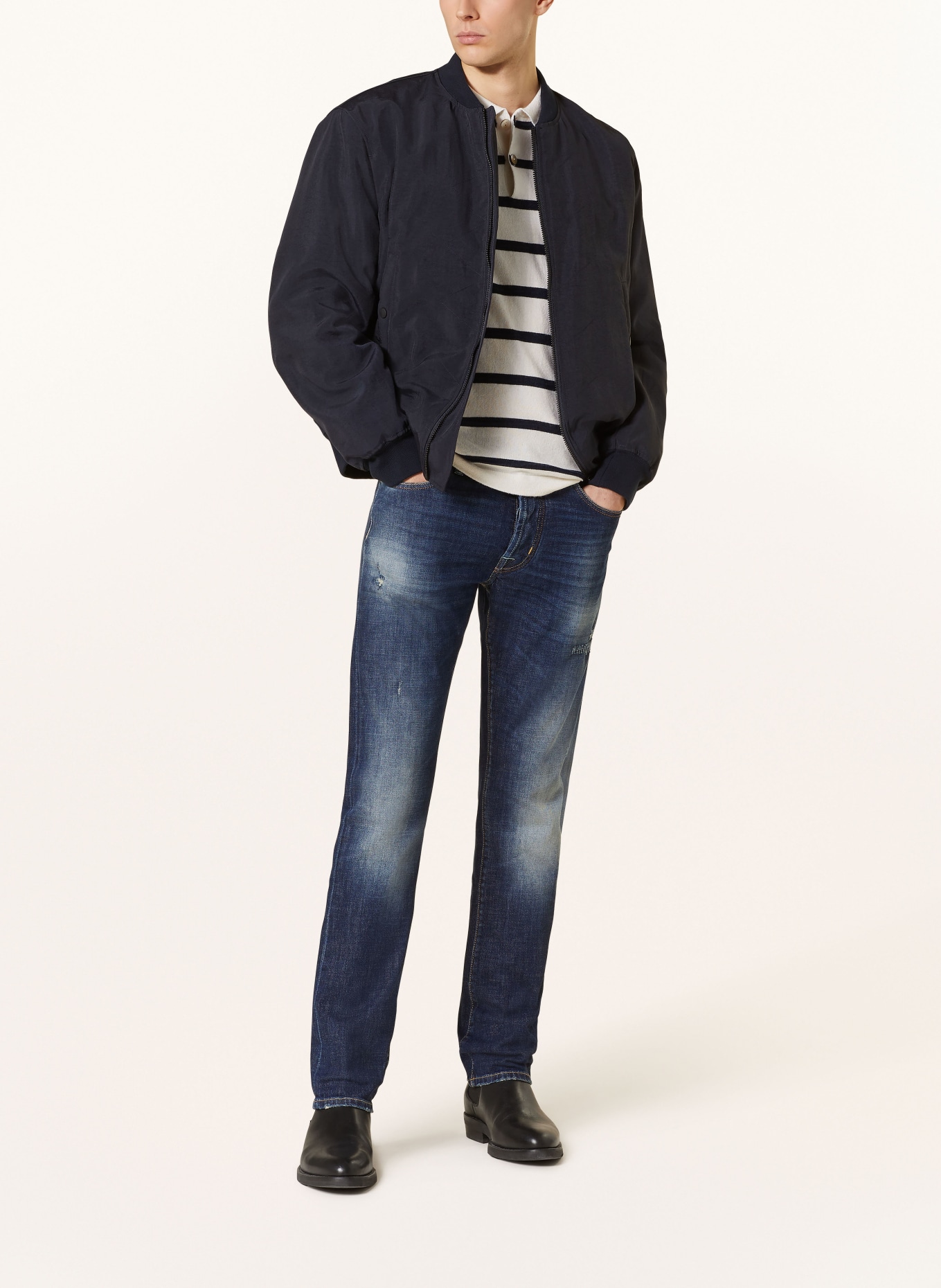 JACOB COHEN Jeans BARD Slim Fit, Farbe: DUNKELBLAU (Bild 2)