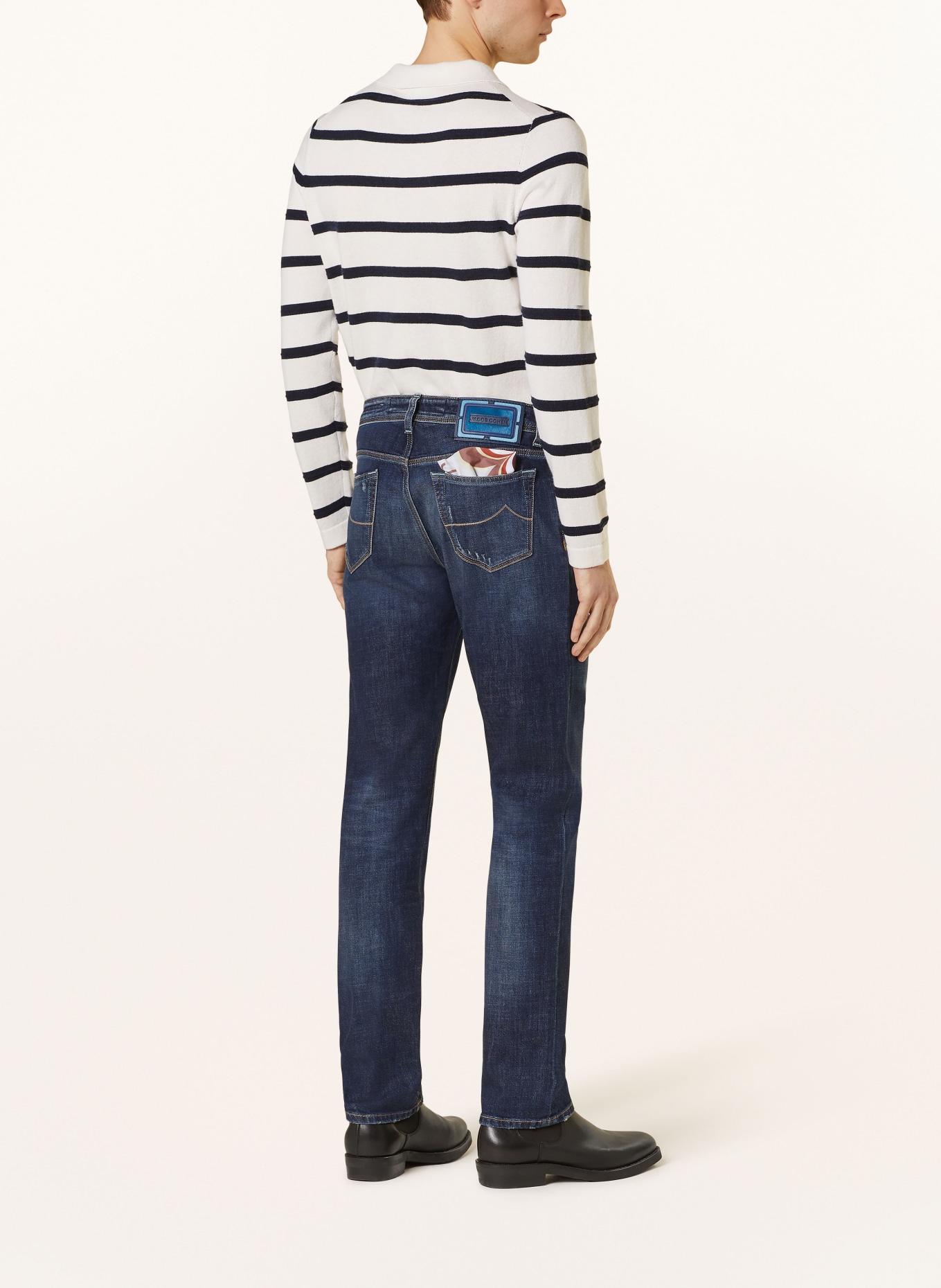 JACOB COHEN Jeans BARD Slim Fit, Farbe: DUNKELBLAU (Bild 3)