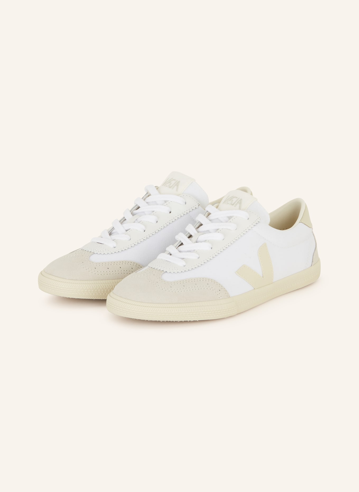 VEJA Sneaker VOLLEY, Farbe: WEISS/ BEIGE (Bild 1)