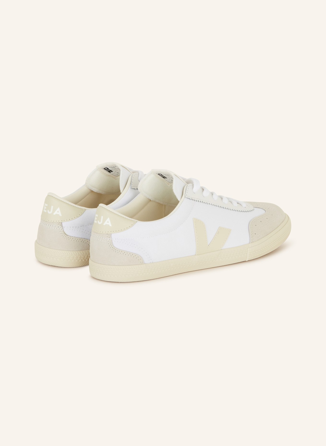 VEJA Sneaker VOLLEY, Farbe: WEISS/ BEIGE (Bild 2)